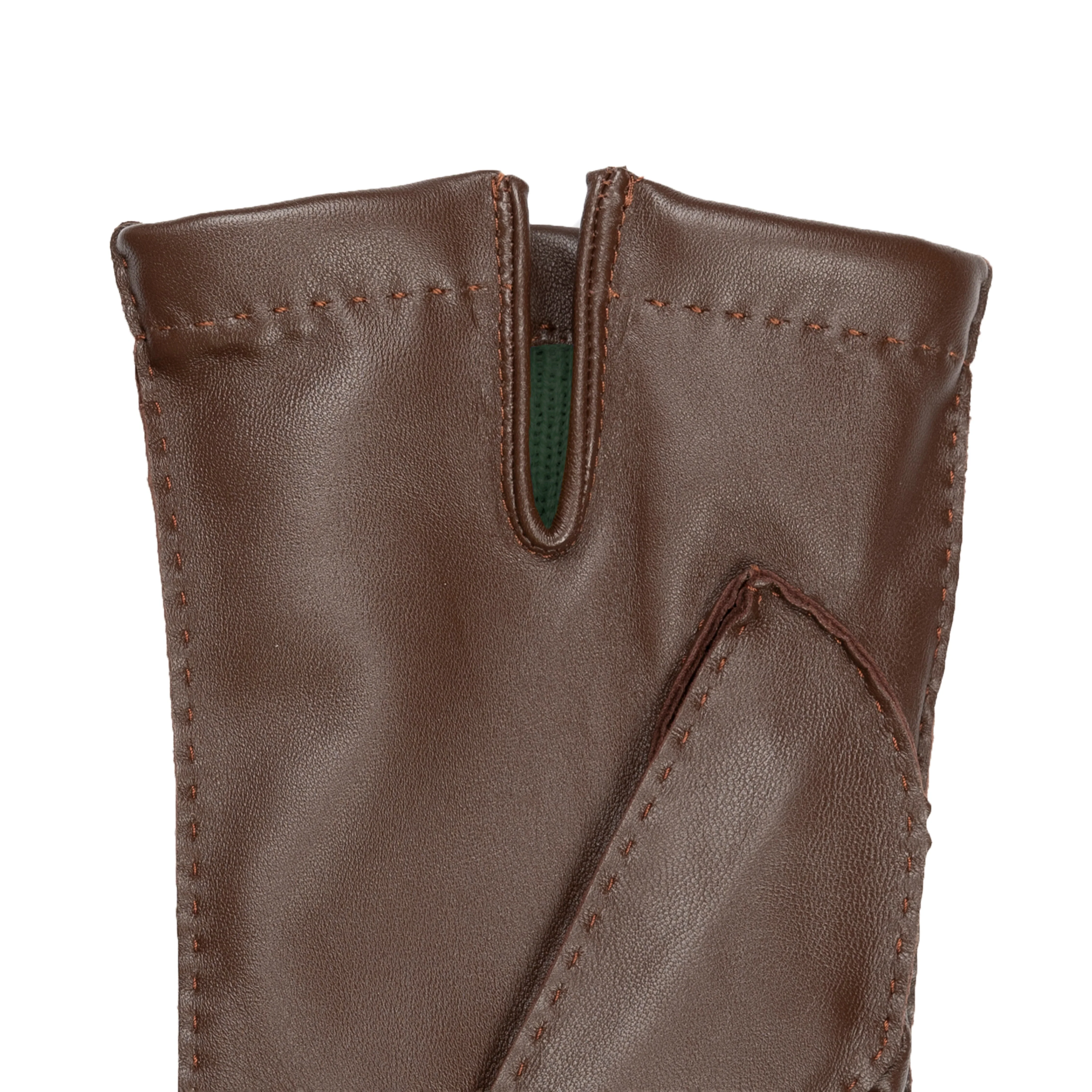 Men’s Heritage Touchscreen Handsewn Three-Point Wool-Lined Leather Gloves - Image 58