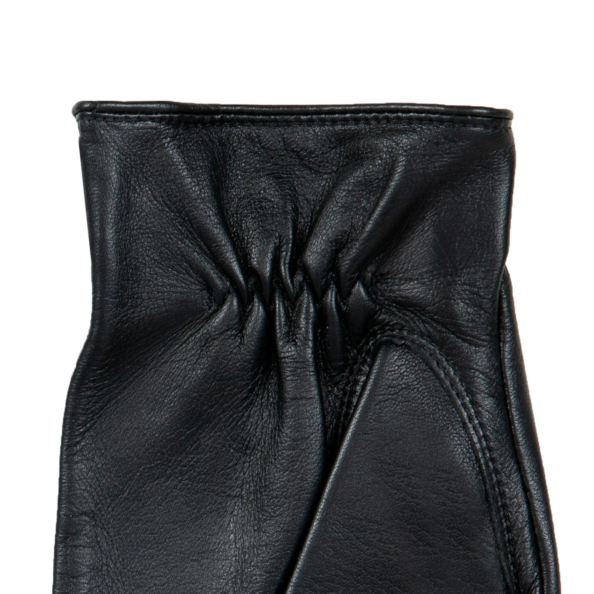 Men’s Three-Point Leather Driving Gloves with Wristwatch Cut-out - Image 8