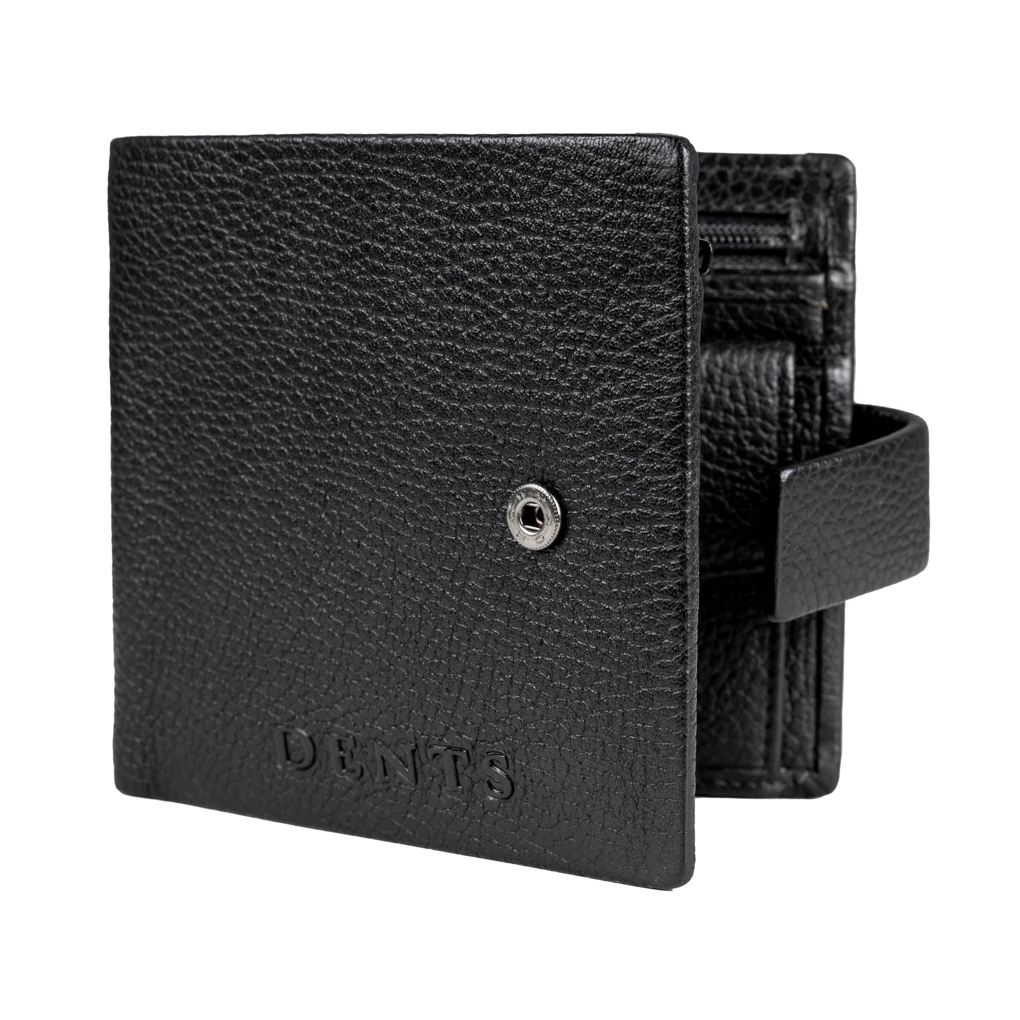 Men’s Pebble Grain Leather Bifold Wallet with RFID Blocking and Coin Purse - Image 5