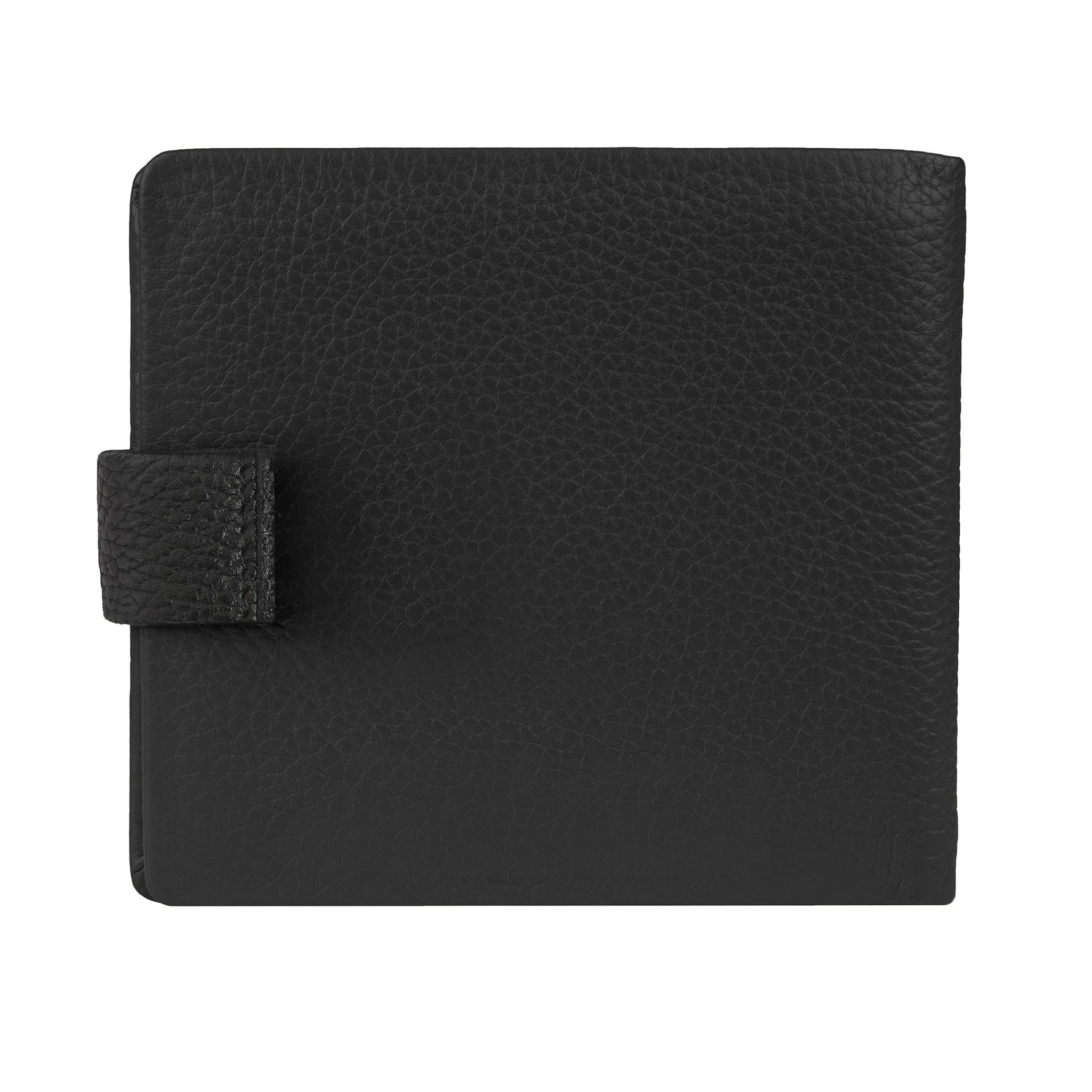 Men’s Pebble Grain Leather Passcase Wallet with RFID Blocking and Flip-up Window - Image 7