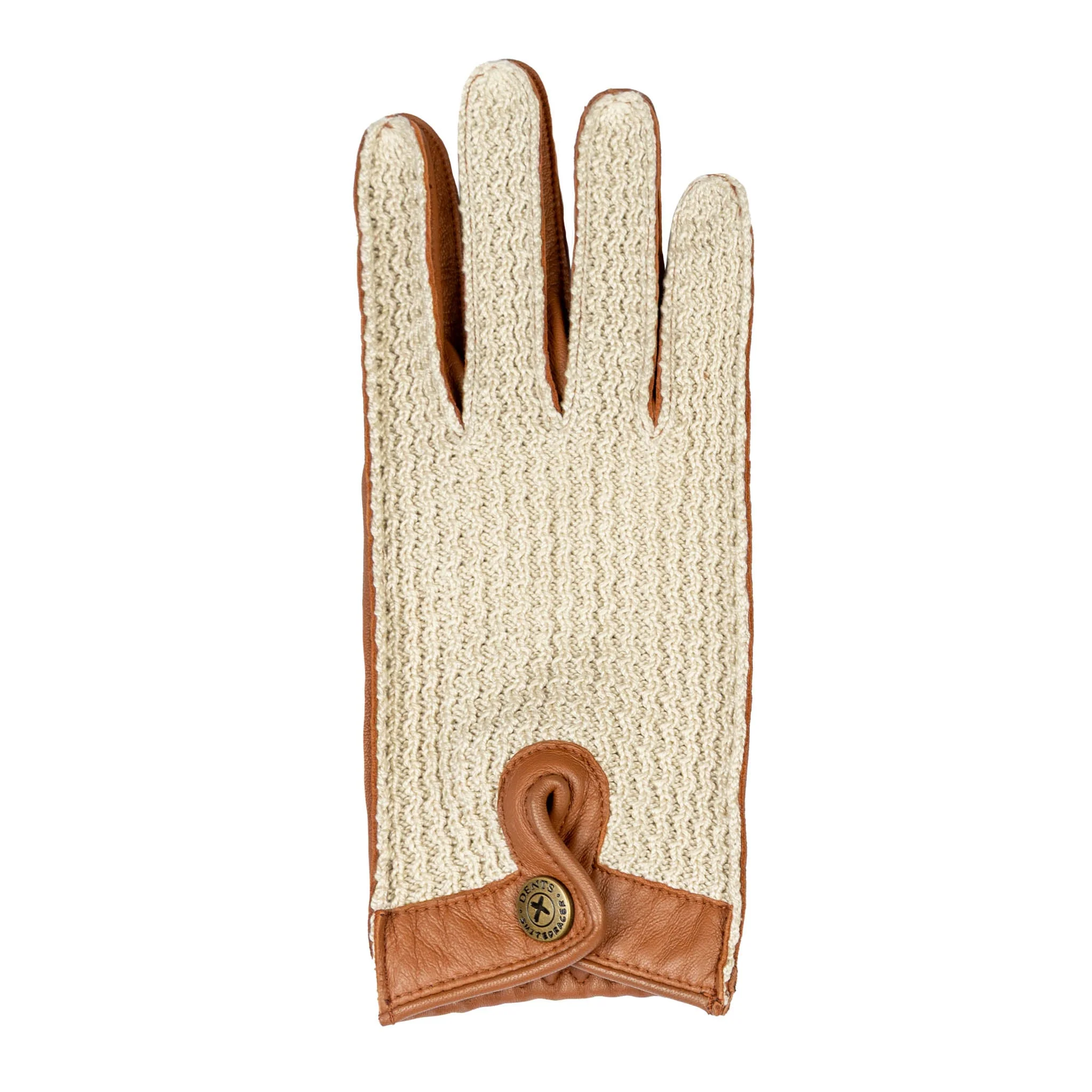 Men’s The Suited Racer Touchscreen Crochet-Back Leather Driving Gloves - Image 18