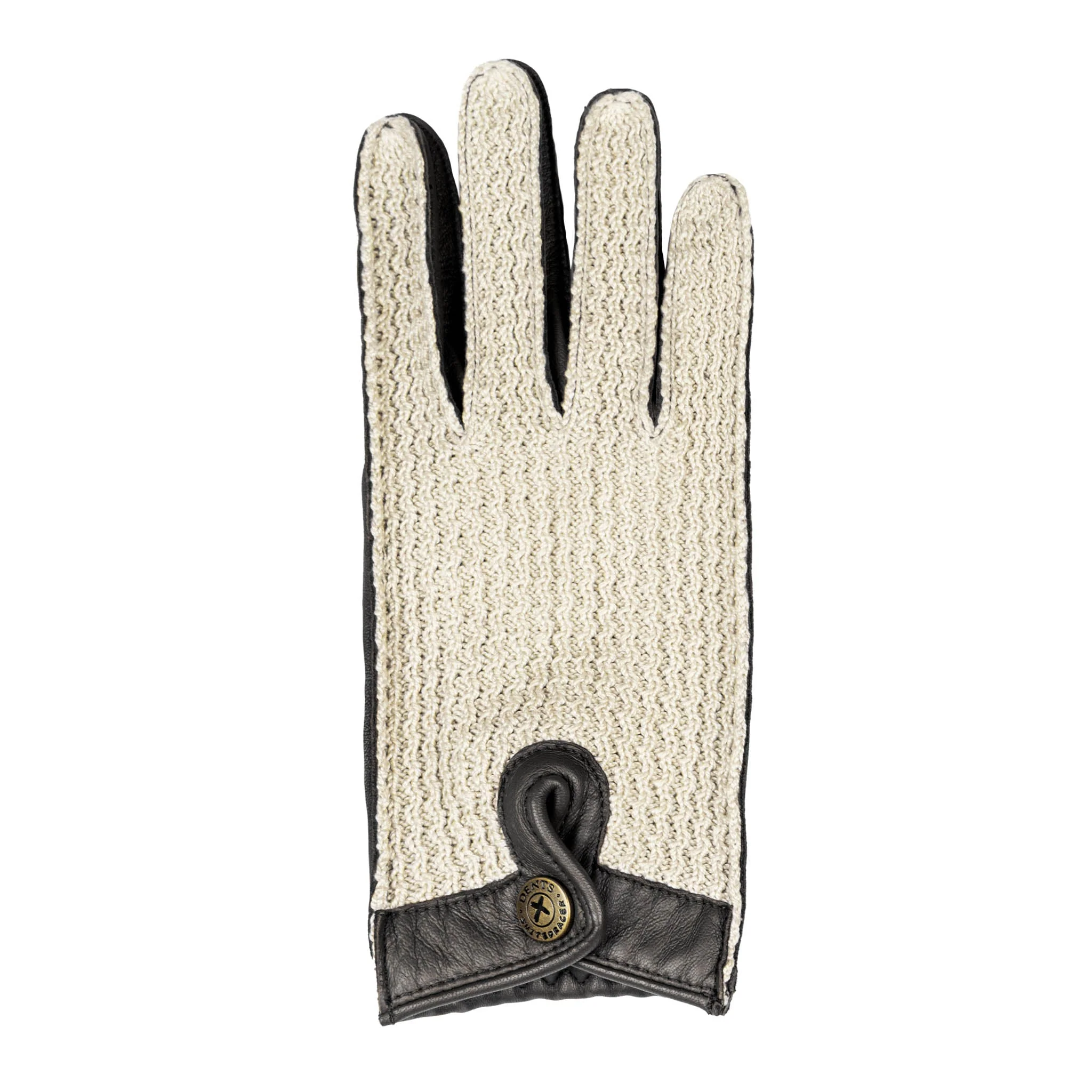 Men’s The Suited Racer Touchscreen Crochet-Back Leather Driving Gloves - Image 6