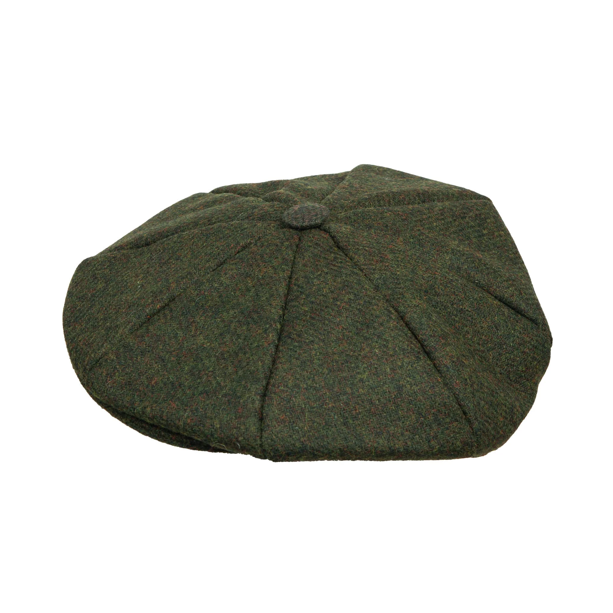 Men's Abraham Moon Plain Tweed Newsboy Cap