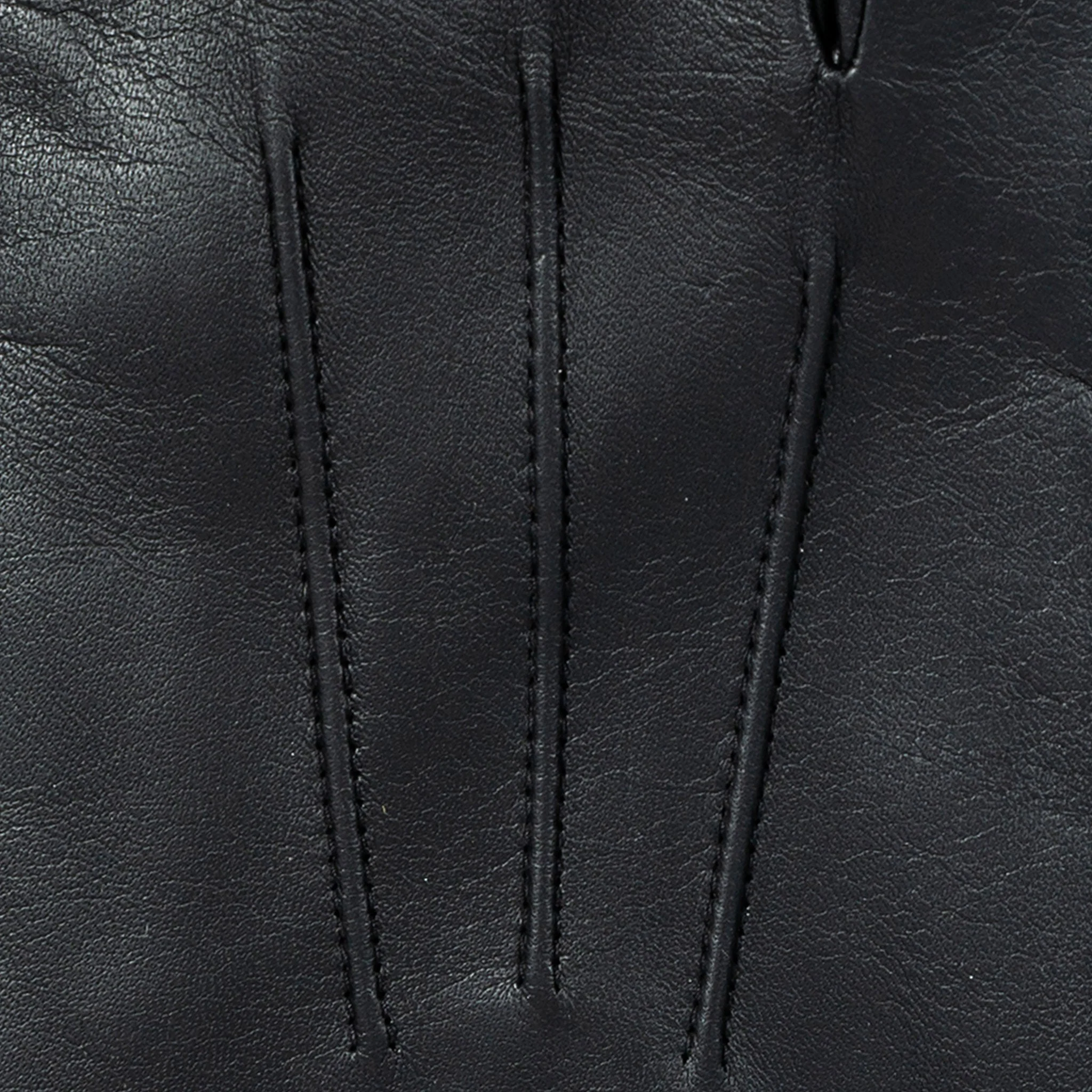 Men's Three-Point Cashmere-Lined Leather Gloves - Image 9