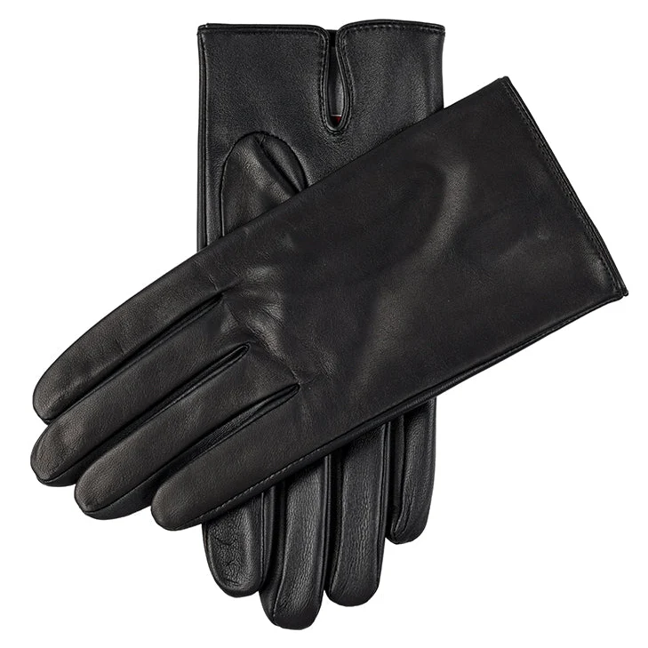 Men's Heritage Touchscreen Cashmere-Lined Leather Gloves