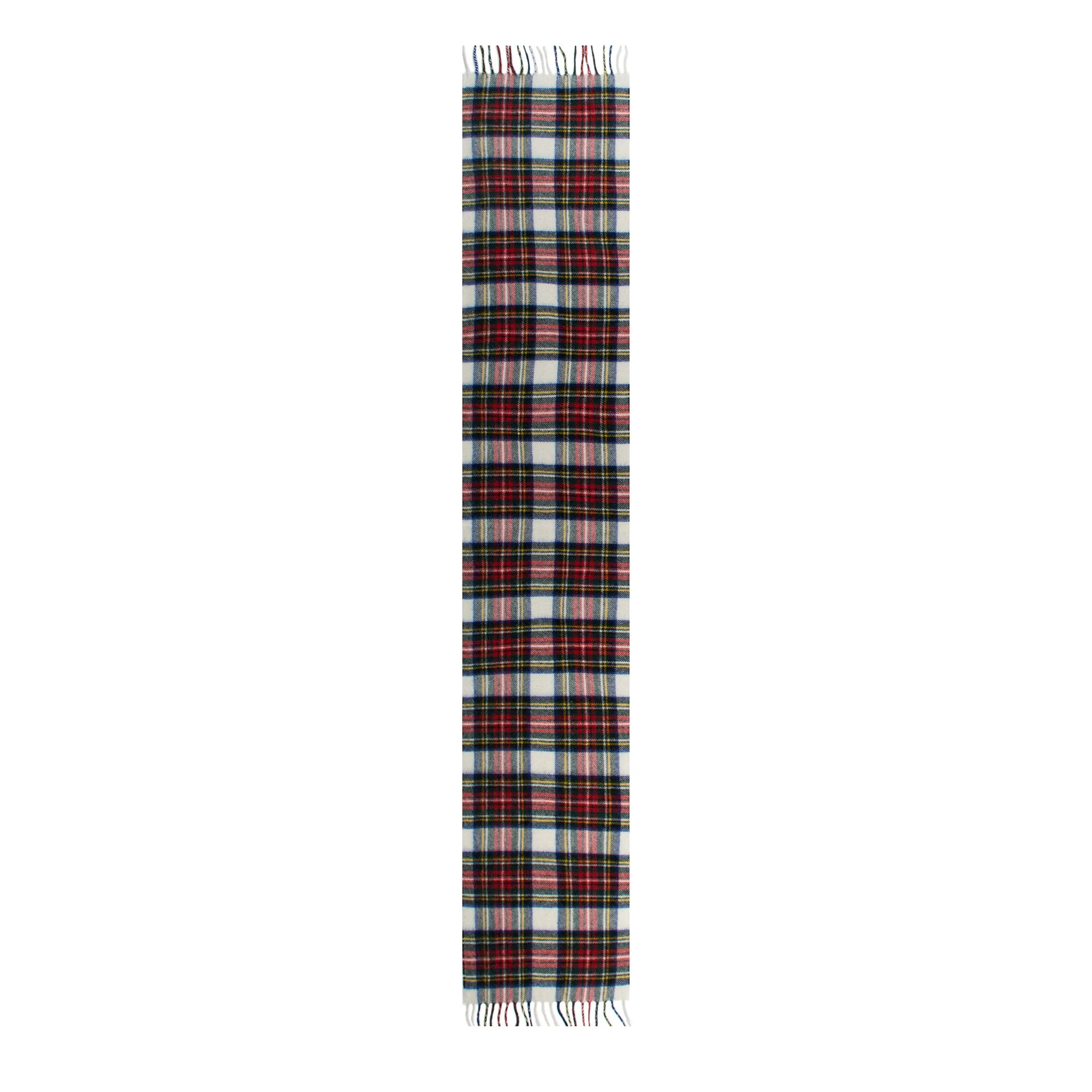 Heritage Tartan Check Cashmere Scarf with Tassels and Gift Box - Image 11