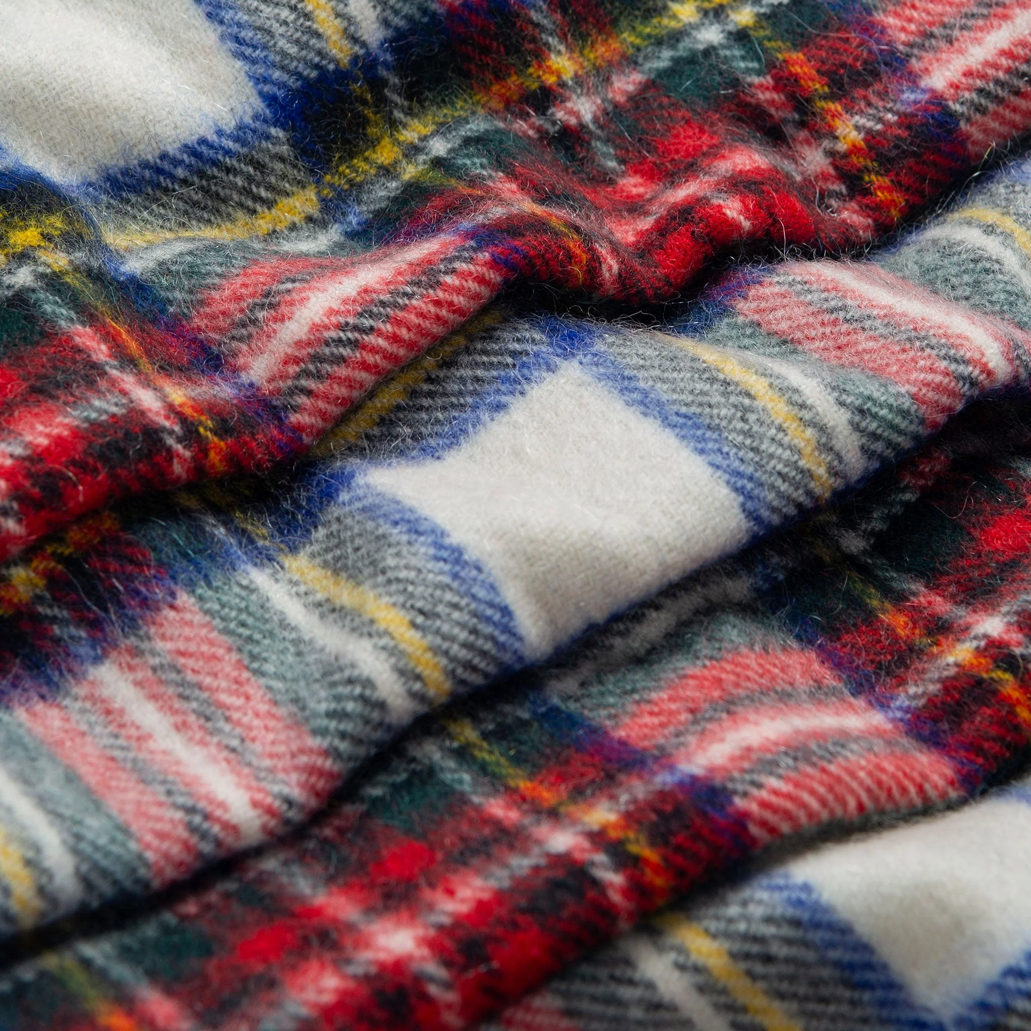 Heritage Tartan Check Cashmere Scarf with Tassels and Gift Box - Image 12