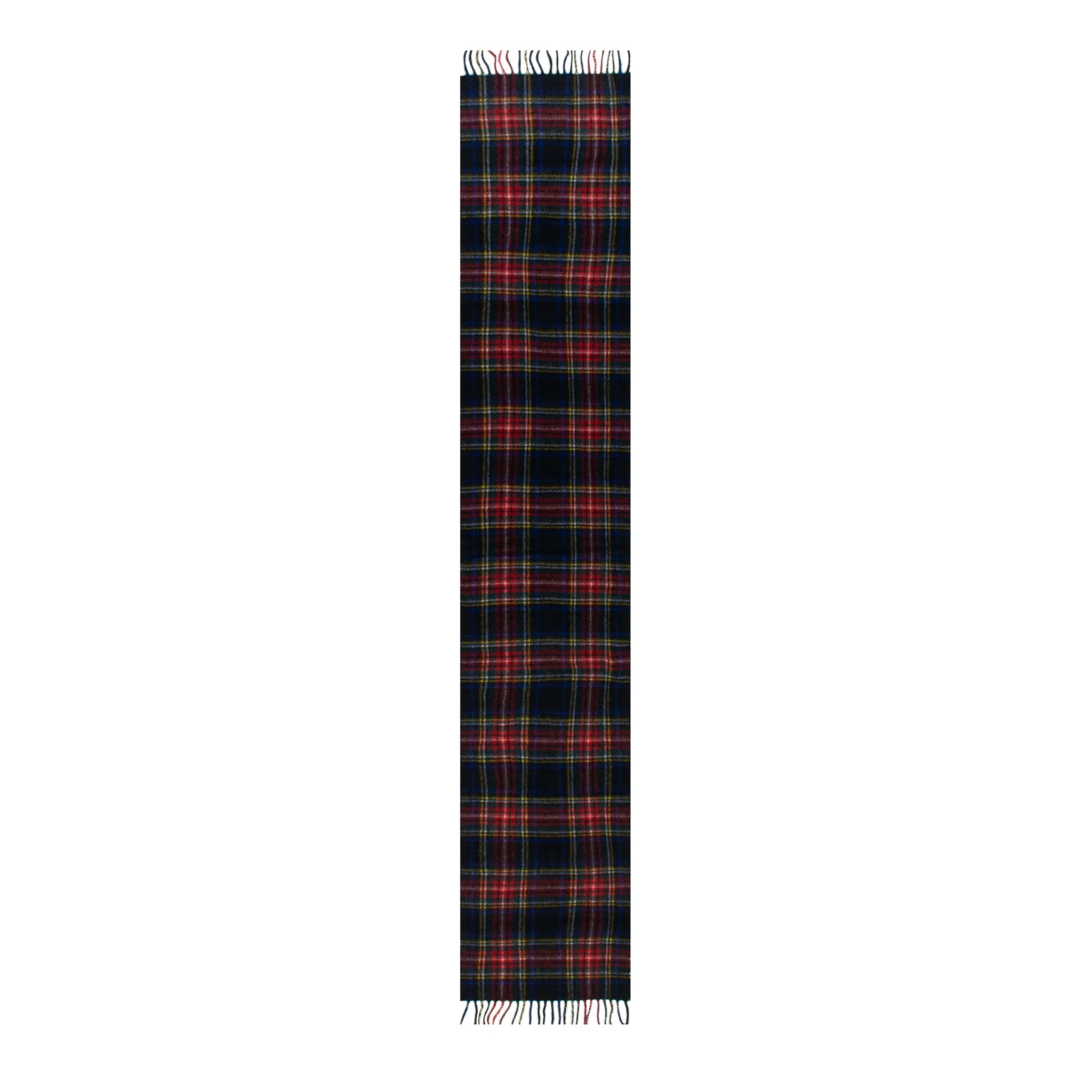 Heritage Tartan Check Cashmere Scarf with Tassels and Gift Box - Image 20