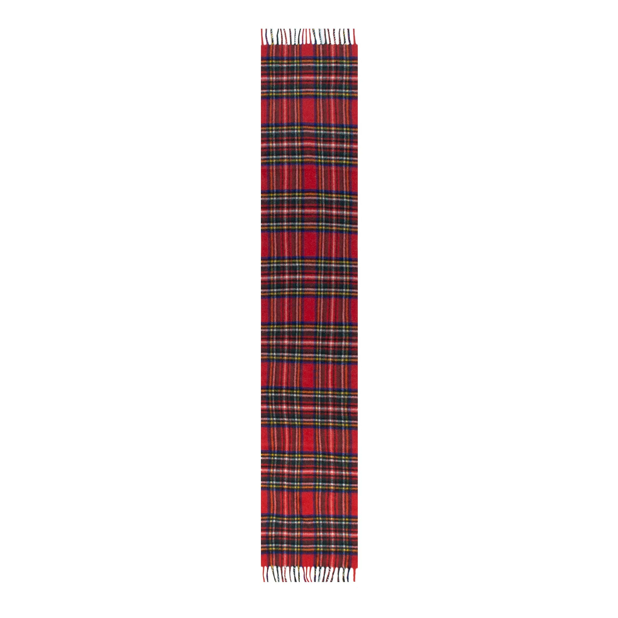 Heritage Tartan Check Cashmere Scarf with Tassels and Gift Box - Image 8