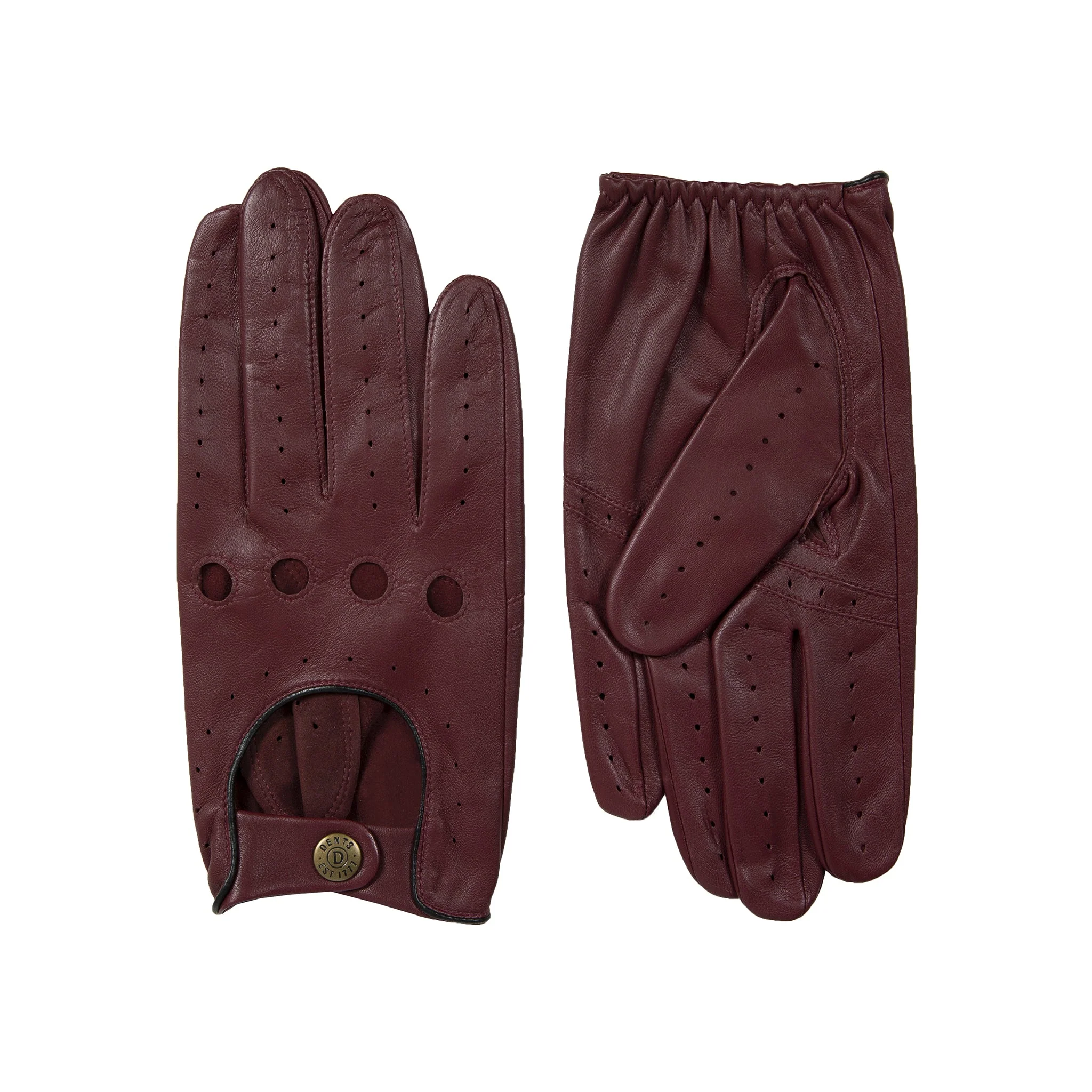 Men's Classic Leather Driving Gloves - Image 102