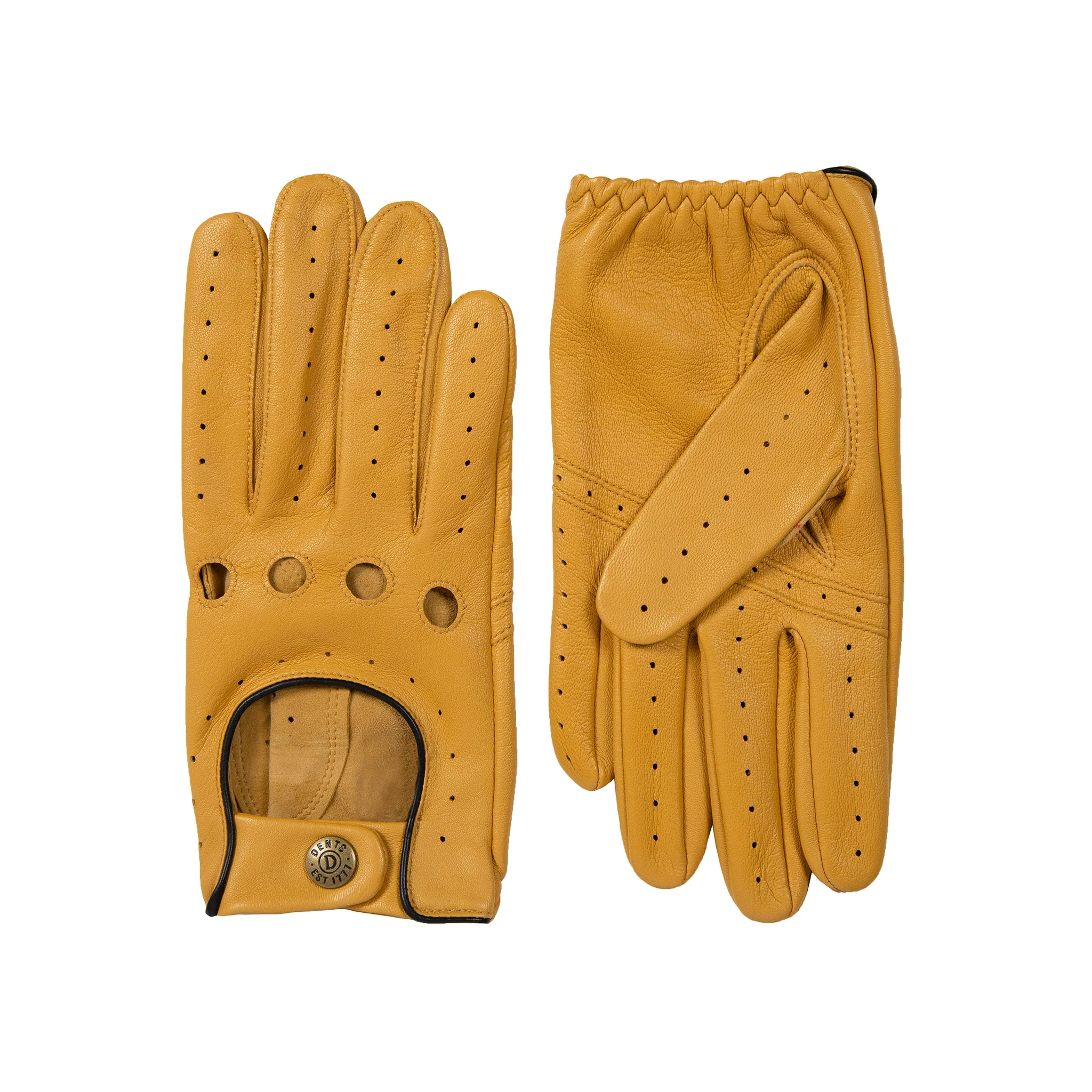 Men's Classic Leather Driving Gloves - Image 28