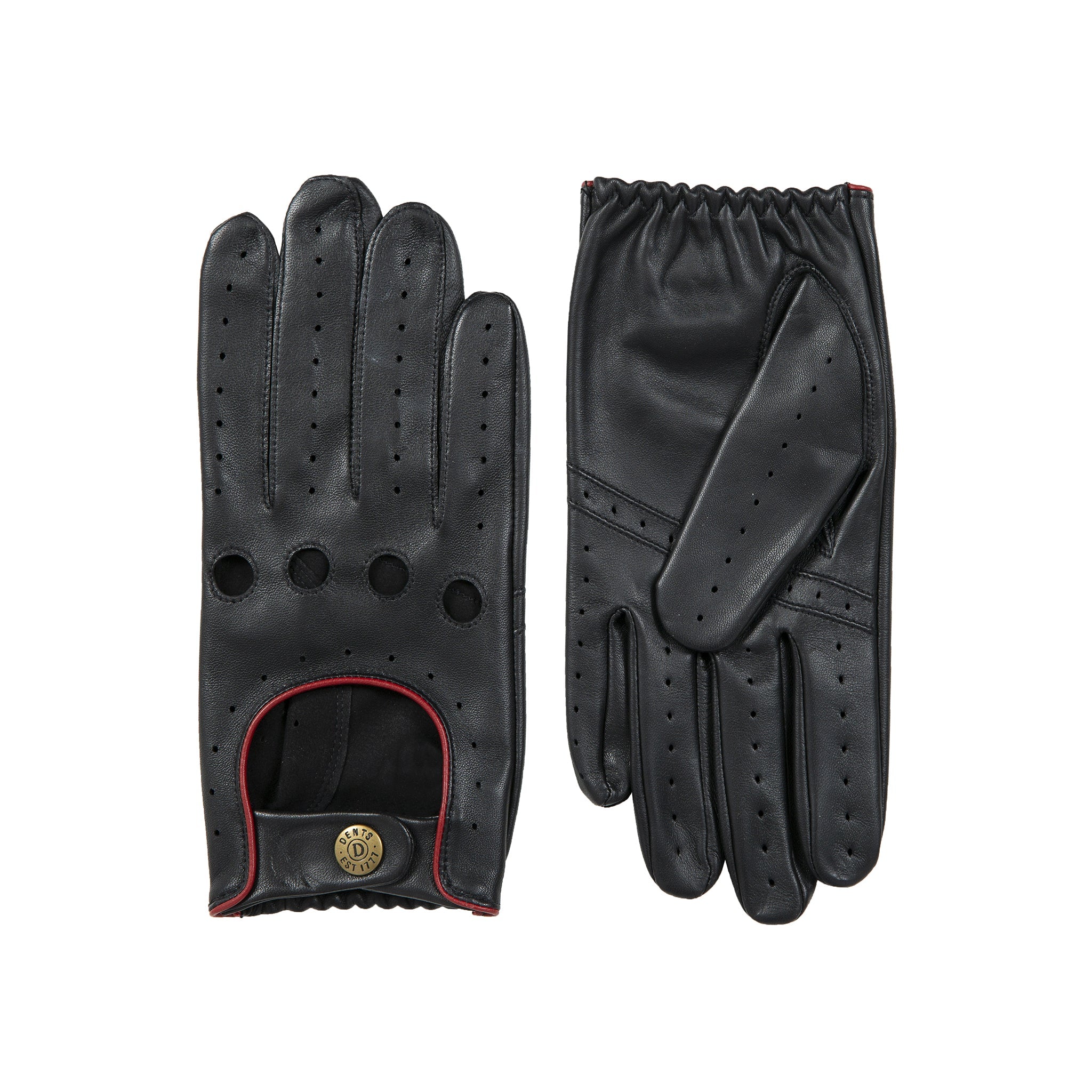 Men's Classic Leather Driving Gloves - Image 38