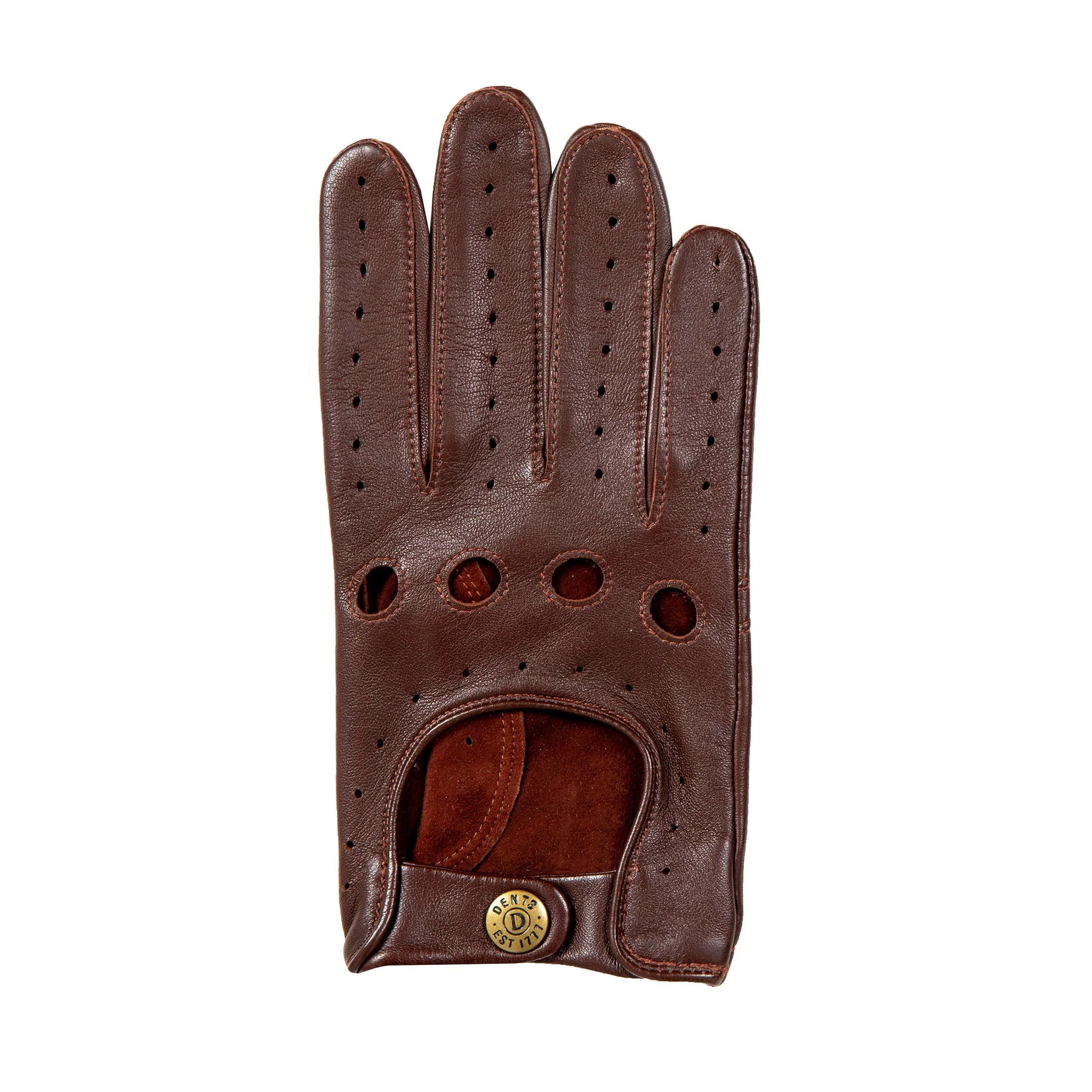Men's Classic Leather Driving Gloves - Image 50