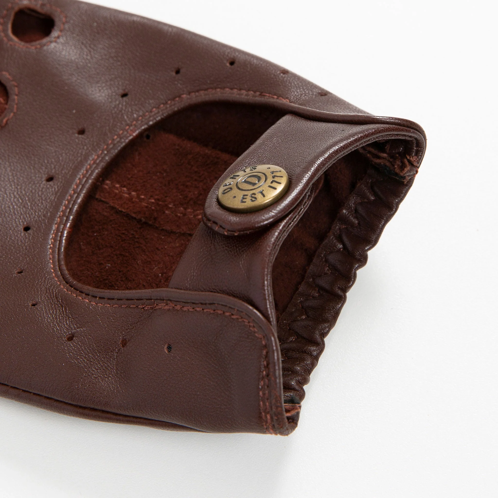 Men's Classic Leather Driving Gloves - Image 56