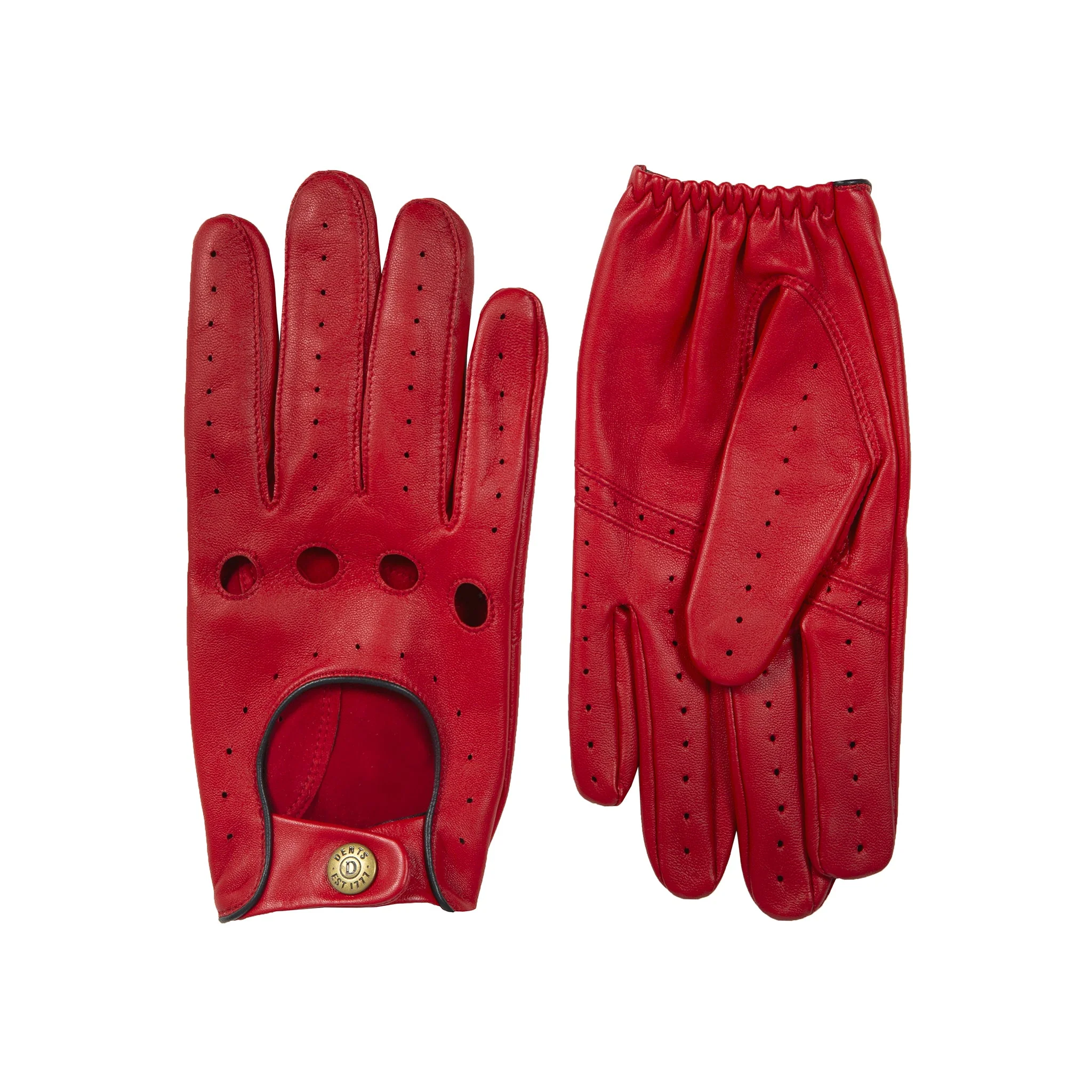 Men's Classic Leather Driving Gloves - Image 91
