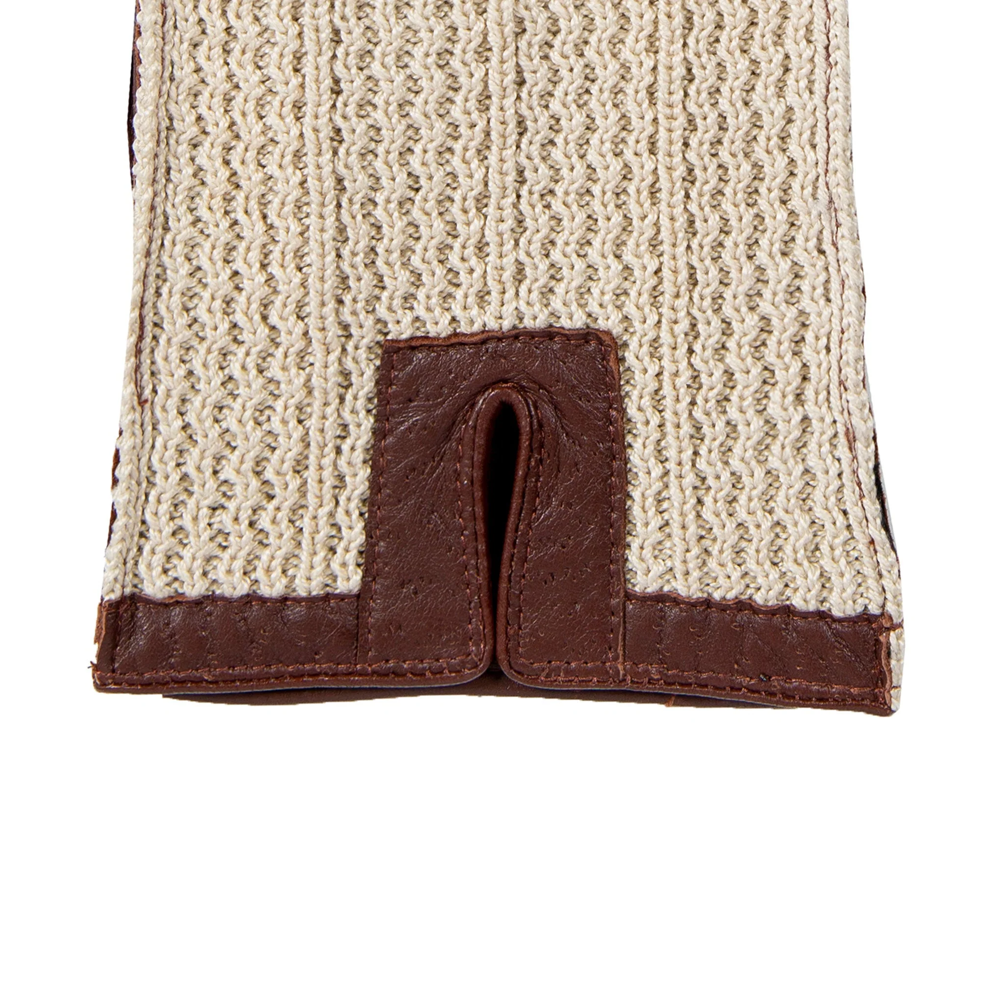 Men’s Crochet-Back Imitation Peccary Leather Driving Gloves - Image 18