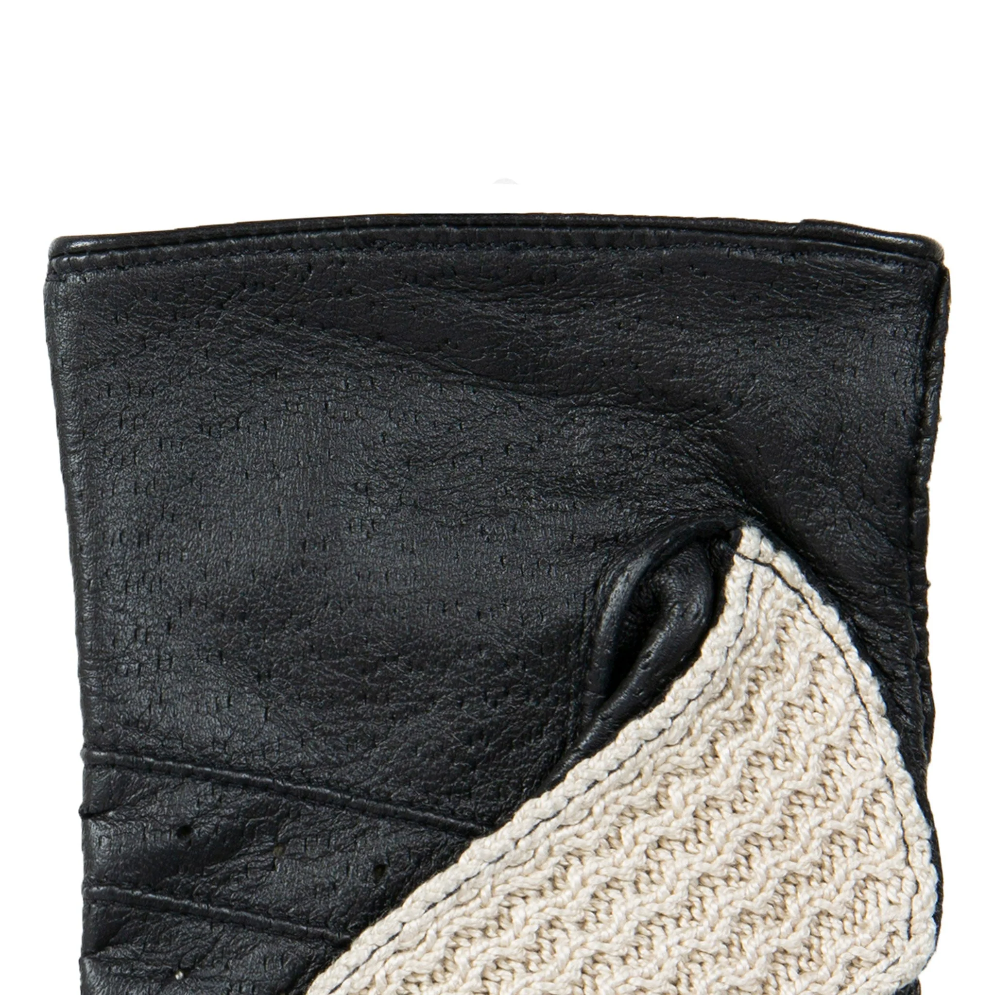 Men’s Crochet-Back Imitation Peccary Leather Driving Gloves - Image 31
