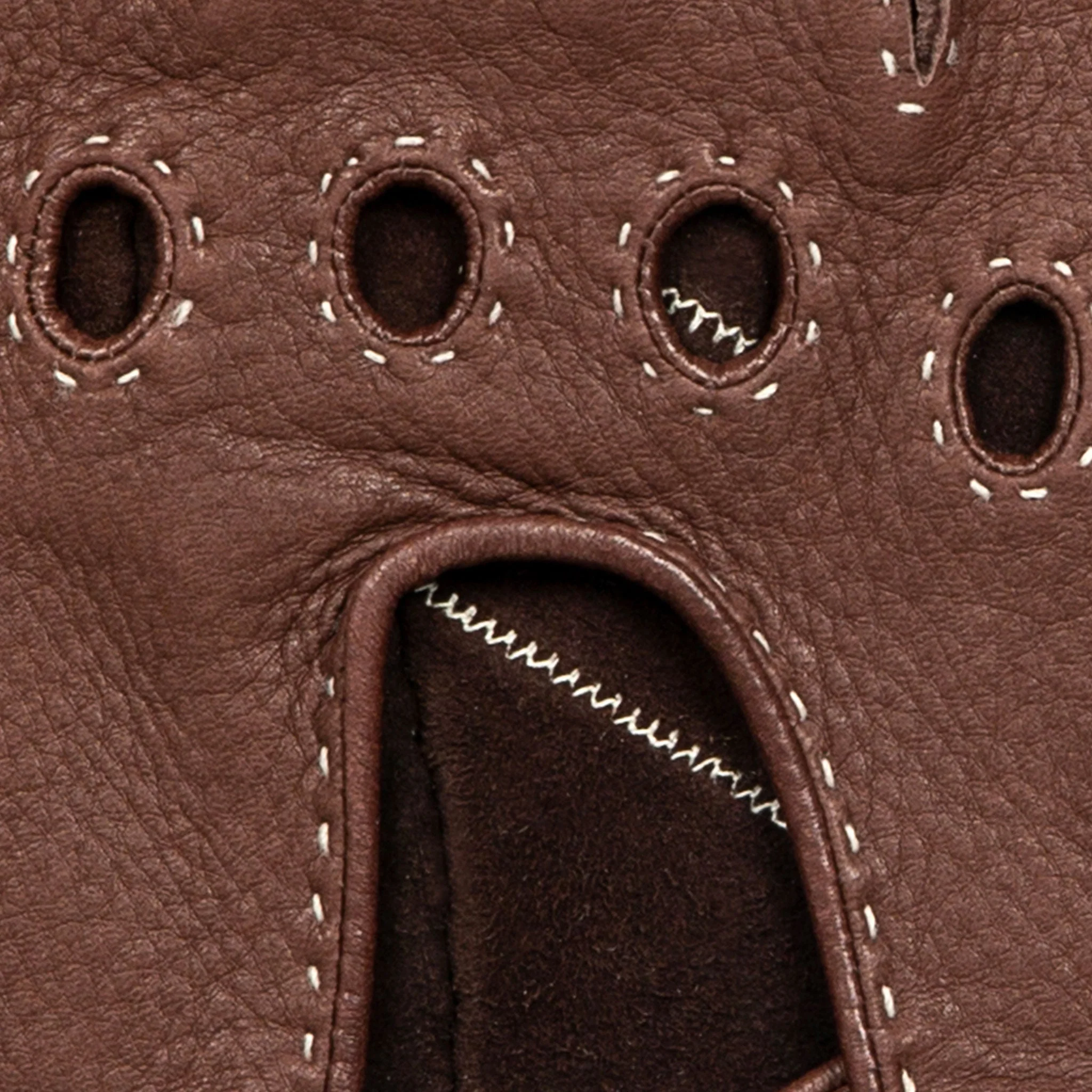 Men's Handsewn Deerskin Leather Driving Gloves - Image 18