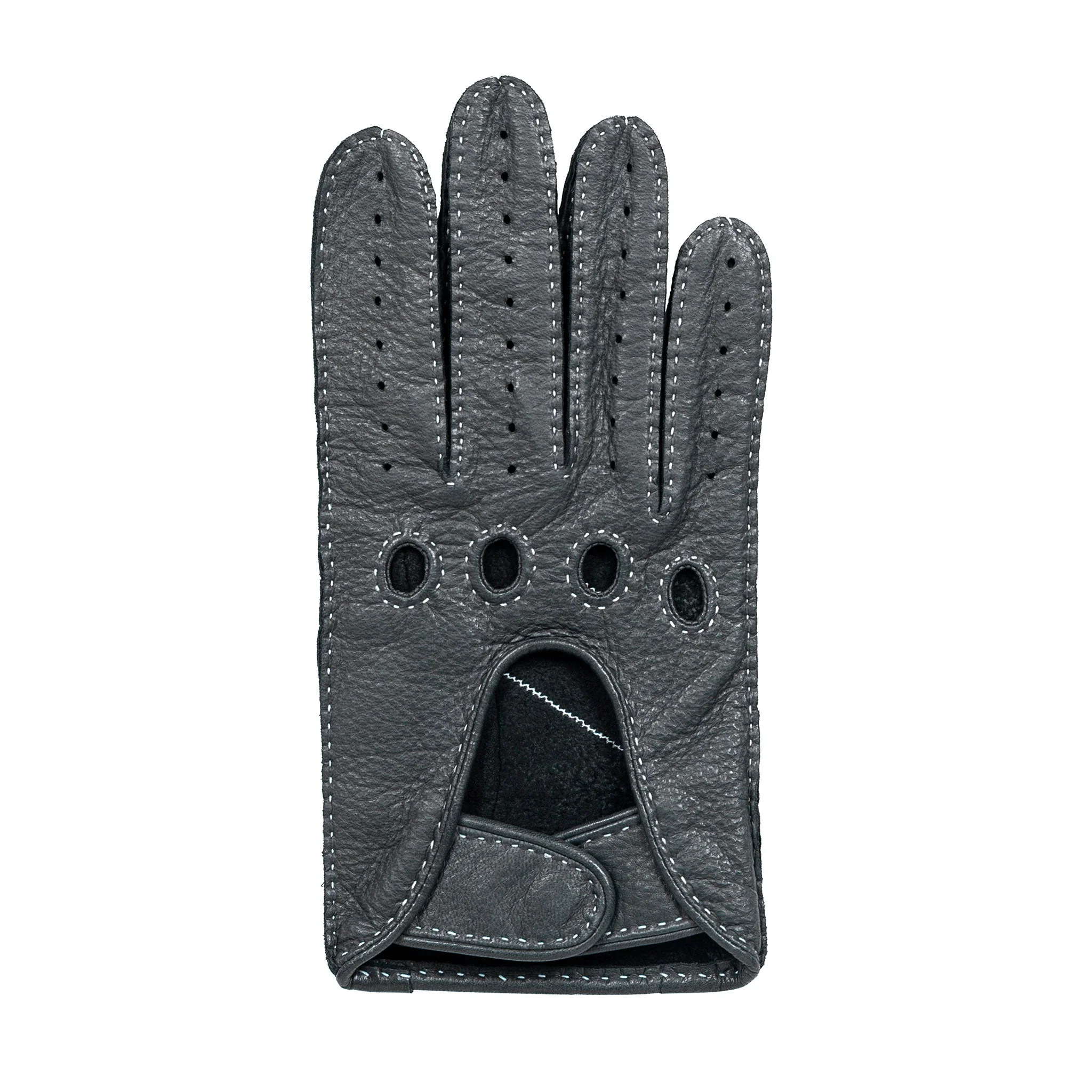 Men's Handsewn Deerskin Leather Driving Gloves - Image 24