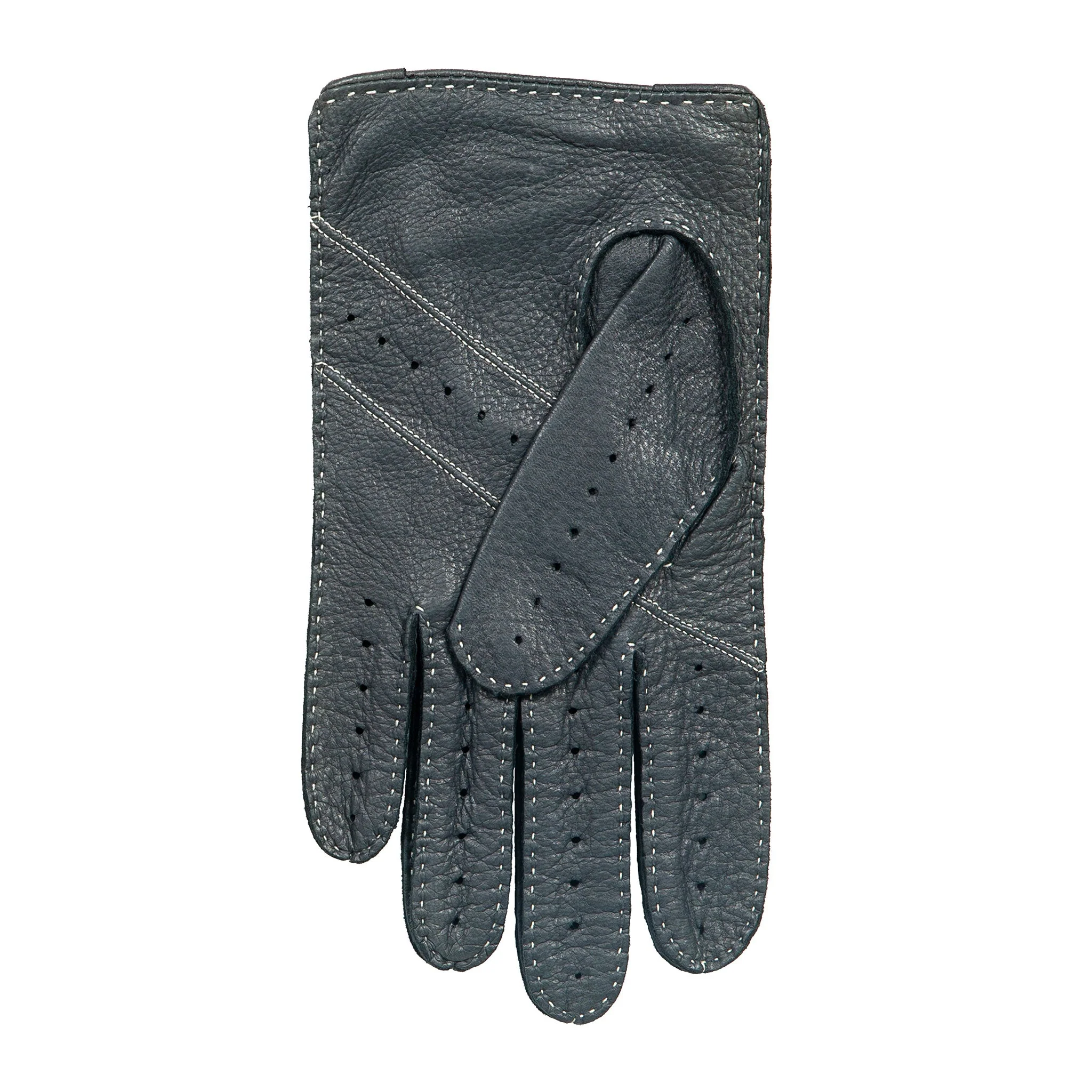 Men's Handsewn Deerskin Leather Driving Gloves - Image 26