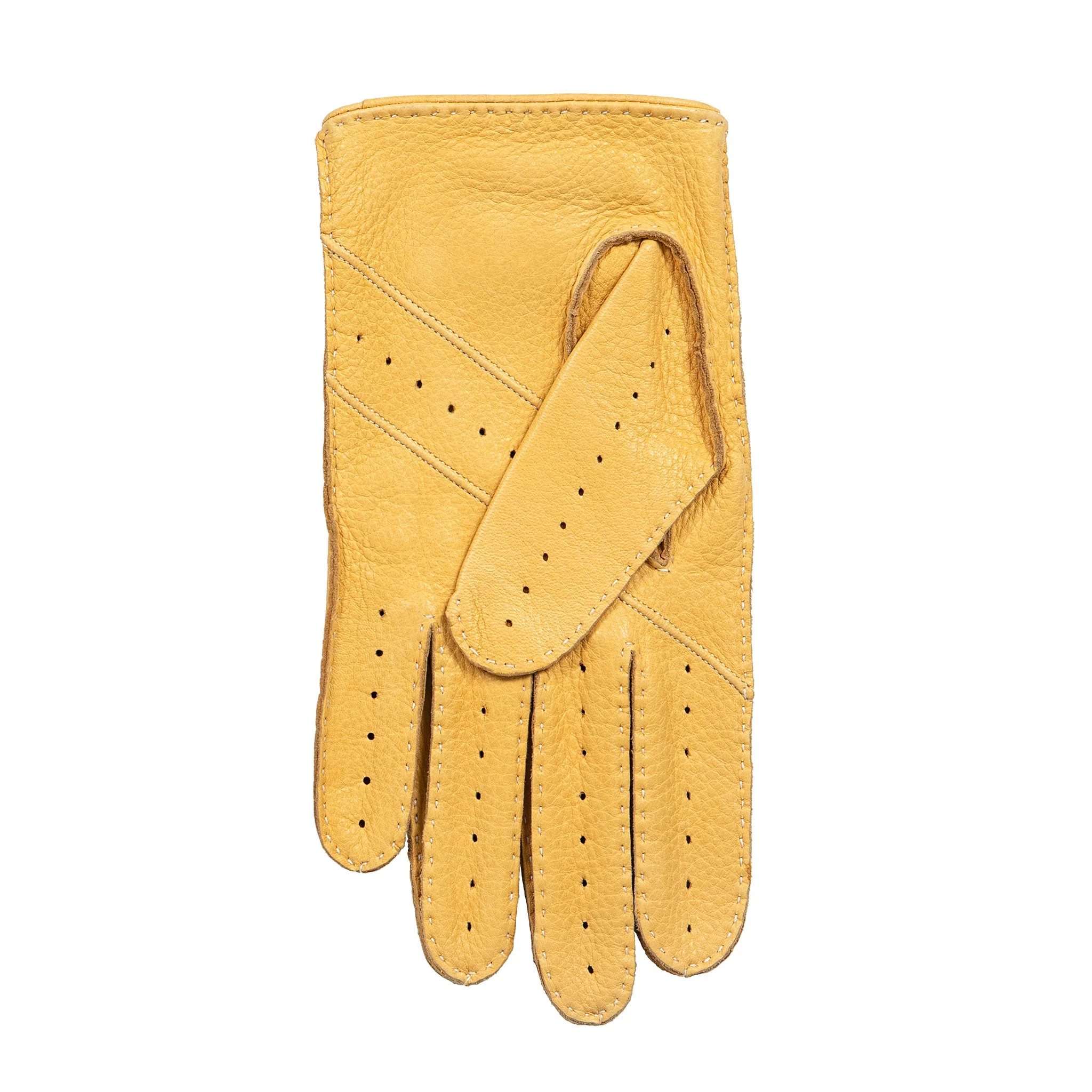 Men's Handsewn Deerskin Leather Driving Gloves - Image 37
