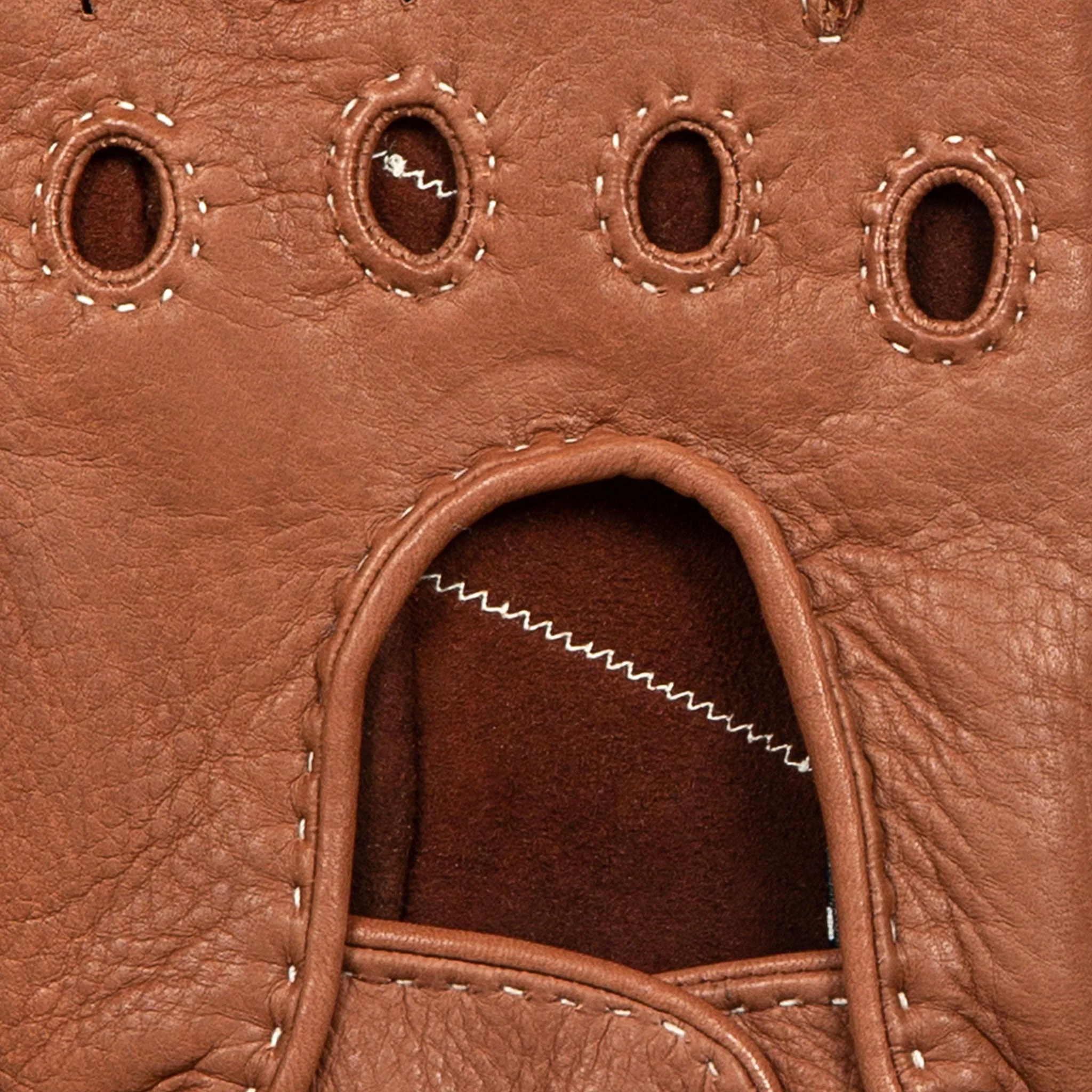Men's Handsewn Deerskin Leather Driving Gloves - Image 49