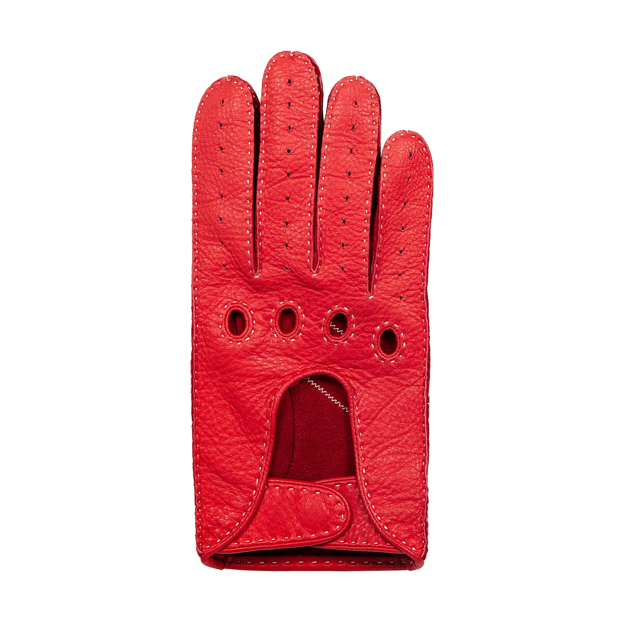 Men's Handsewn Deerskin Leather Driving Gloves - Image 55