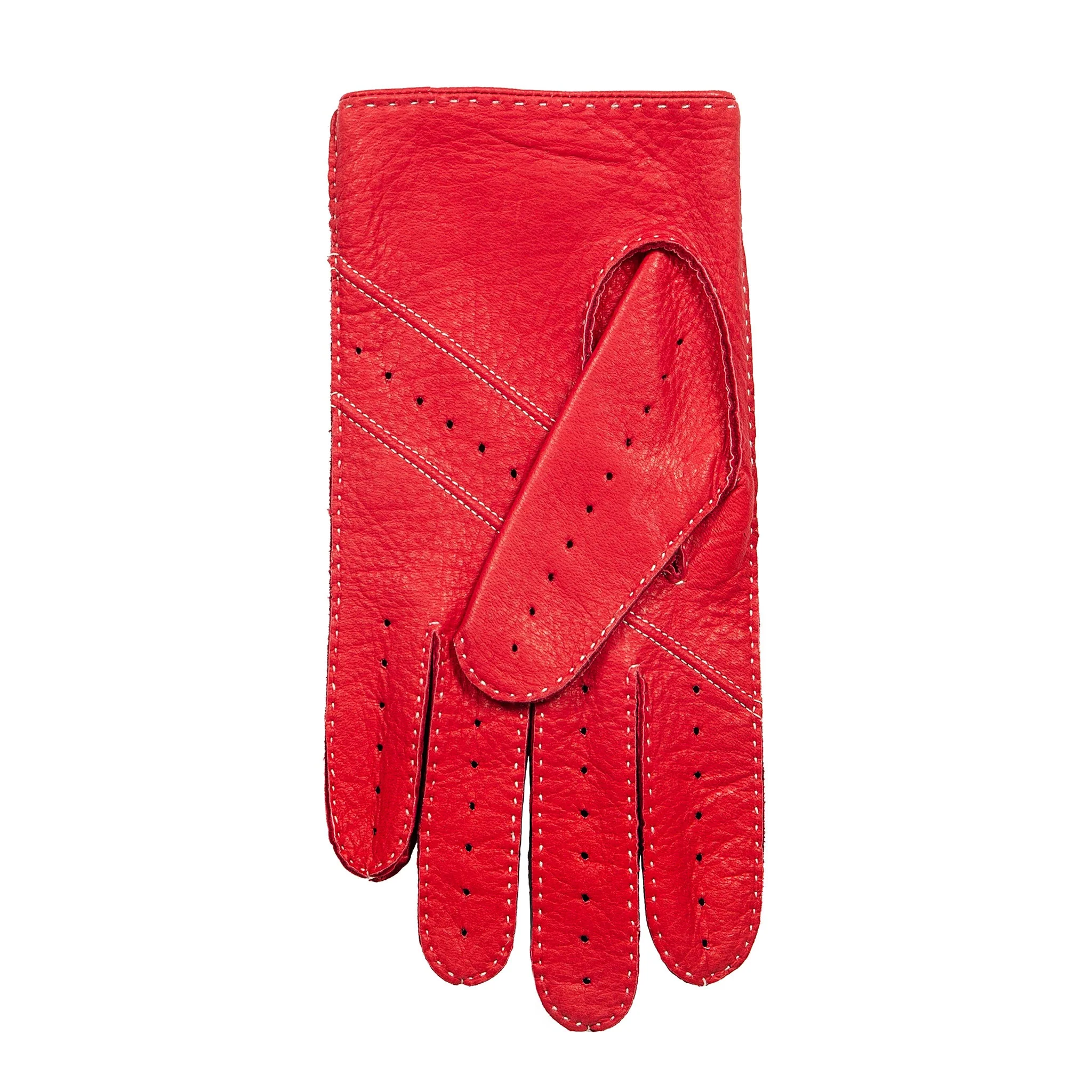 Men's Handsewn Deerskin Leather Driving Gloves - Image 57