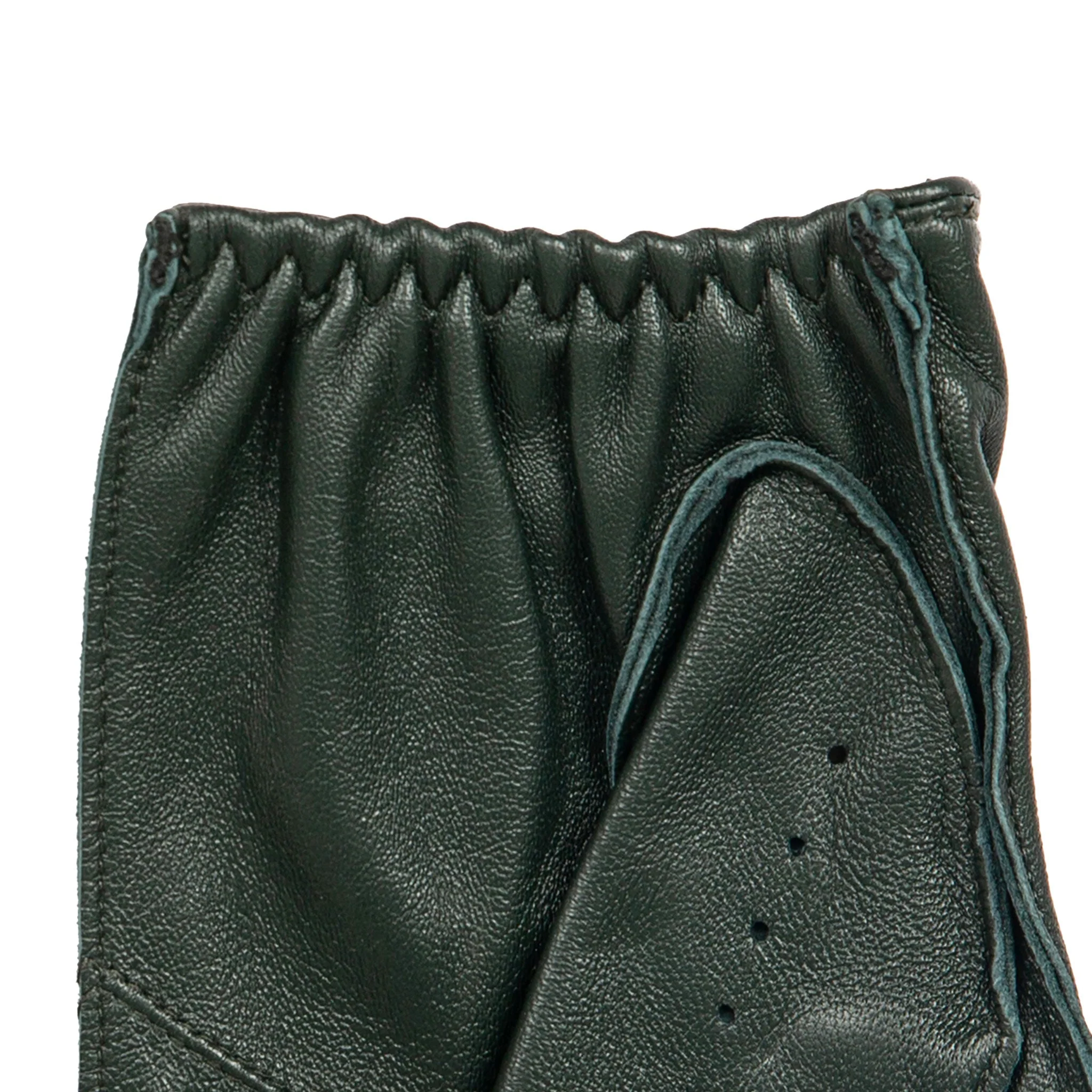Men's Fingerless Leather Driving Gloves - Image 22