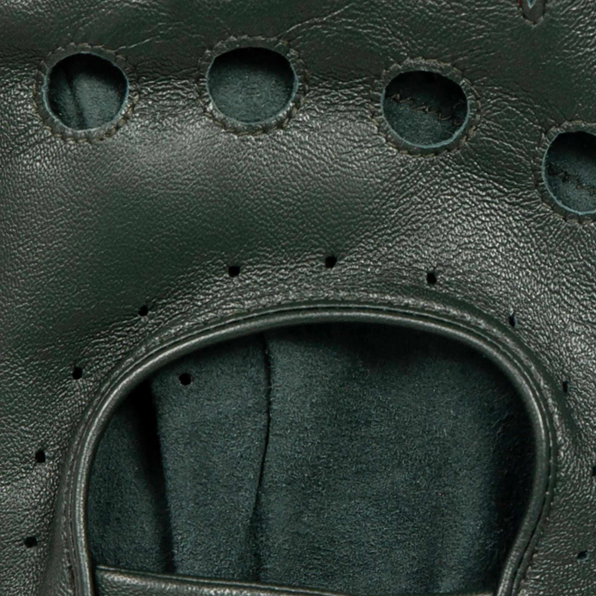 Men's Fingerless Leather Driving Gloves - Image 24