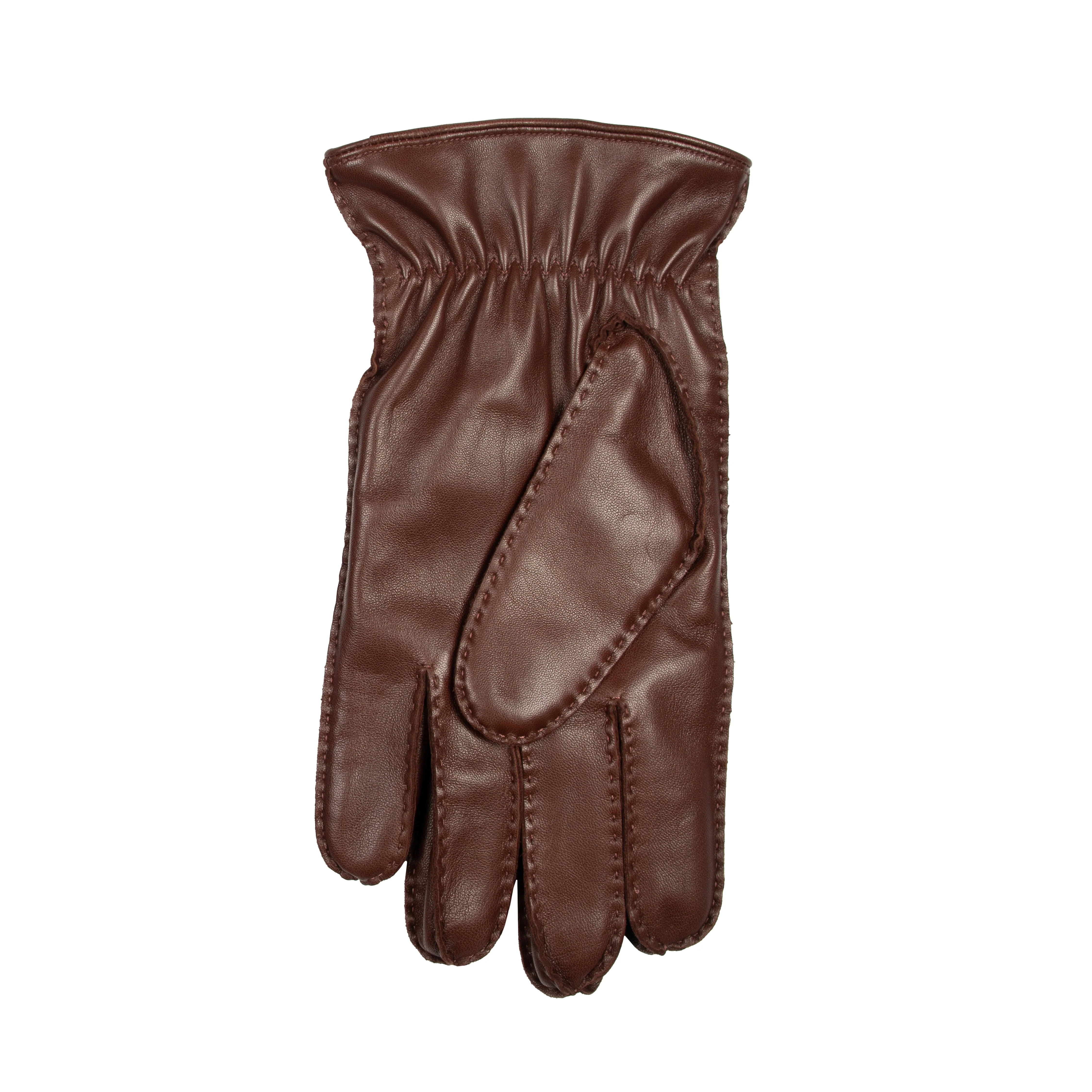 Men's Handsewn Three-Point Wool and Cashmere Blend-Lined Leather Gloves - Image 19