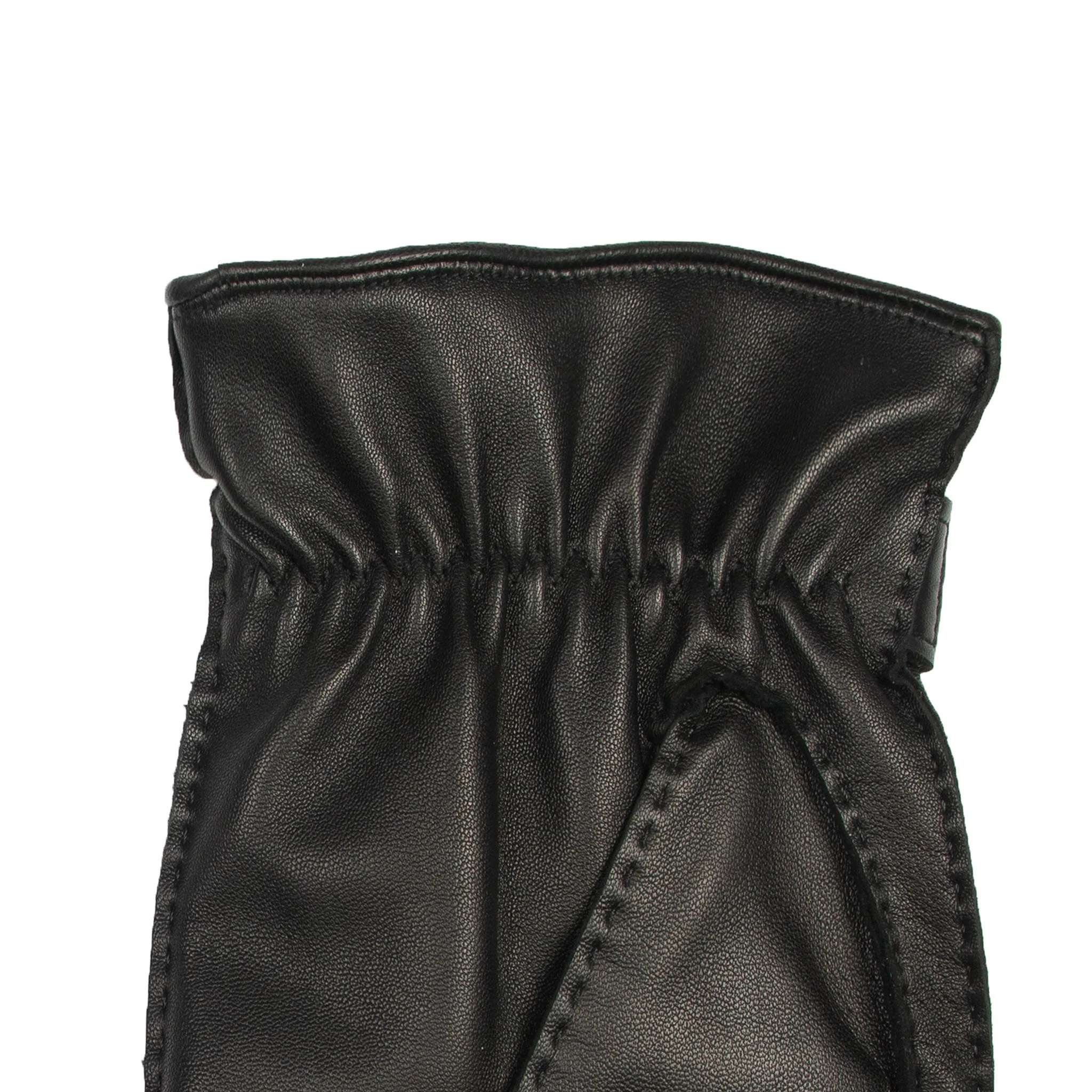 Men's Handsewn Three-Point Wool and Cashmere Blend-Lined Leather Gloves - Image 8