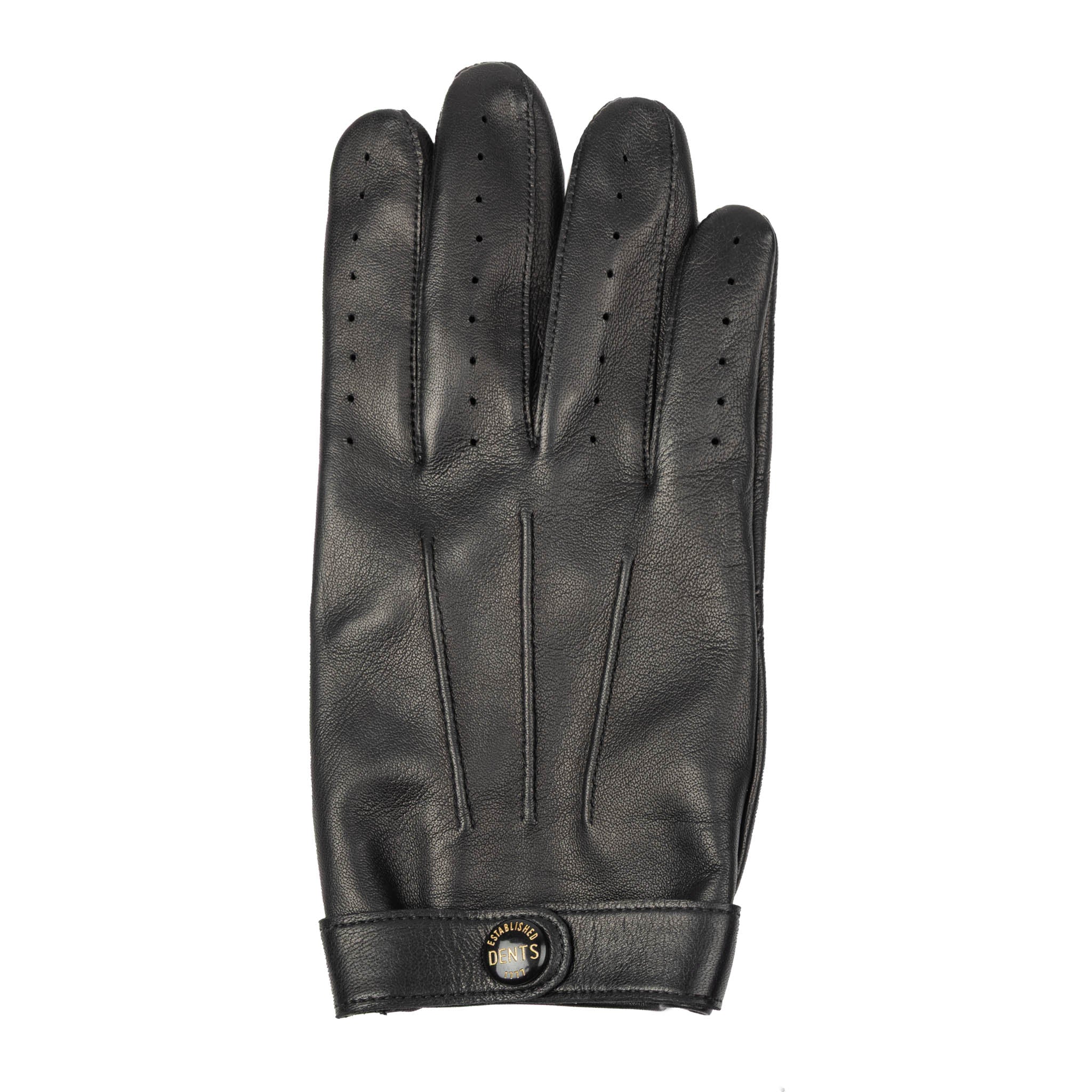 Men's Heritage Water-Resistant Three-Point Leather Driving Gloves - Image 3