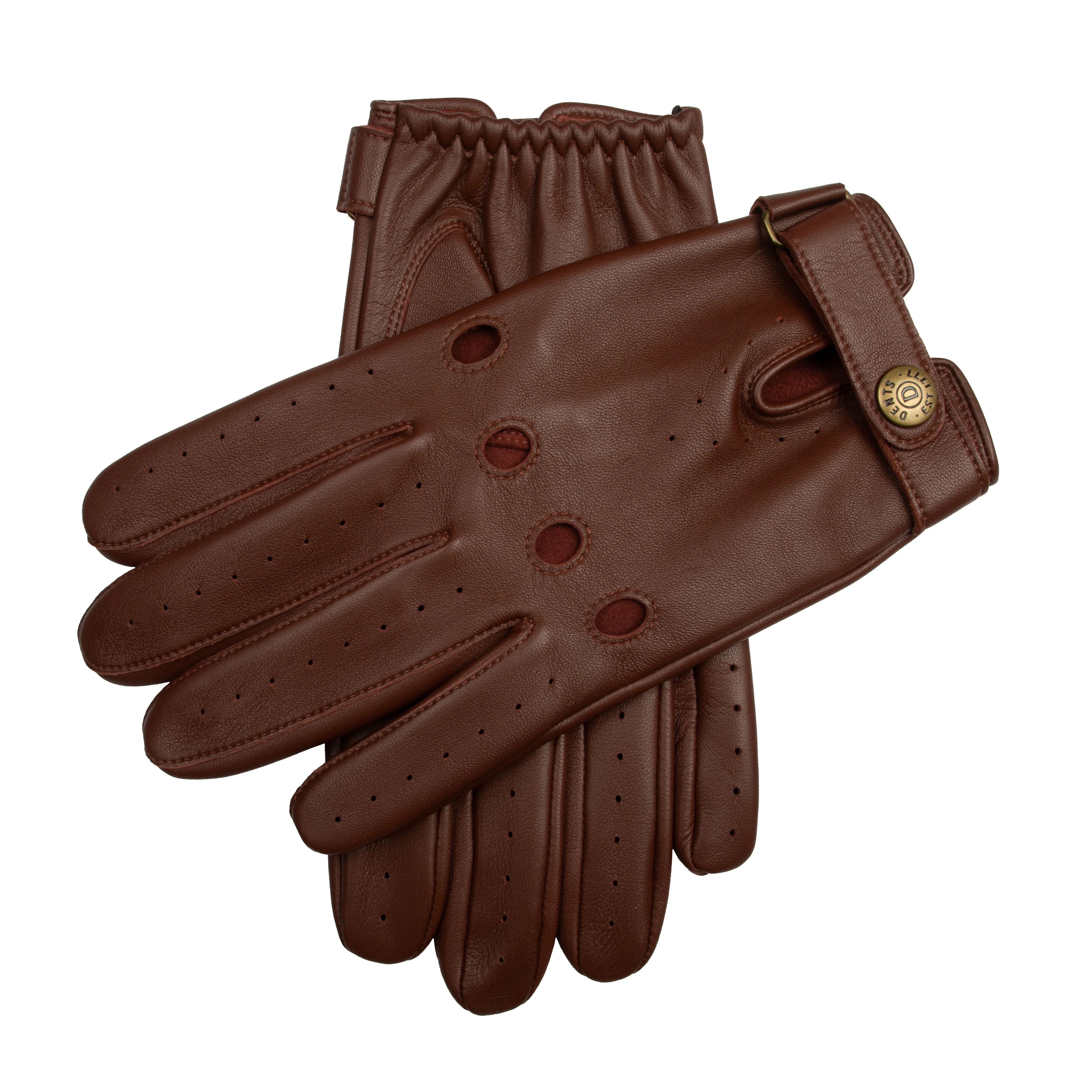Men's Leather Driving Gloves - Image 13