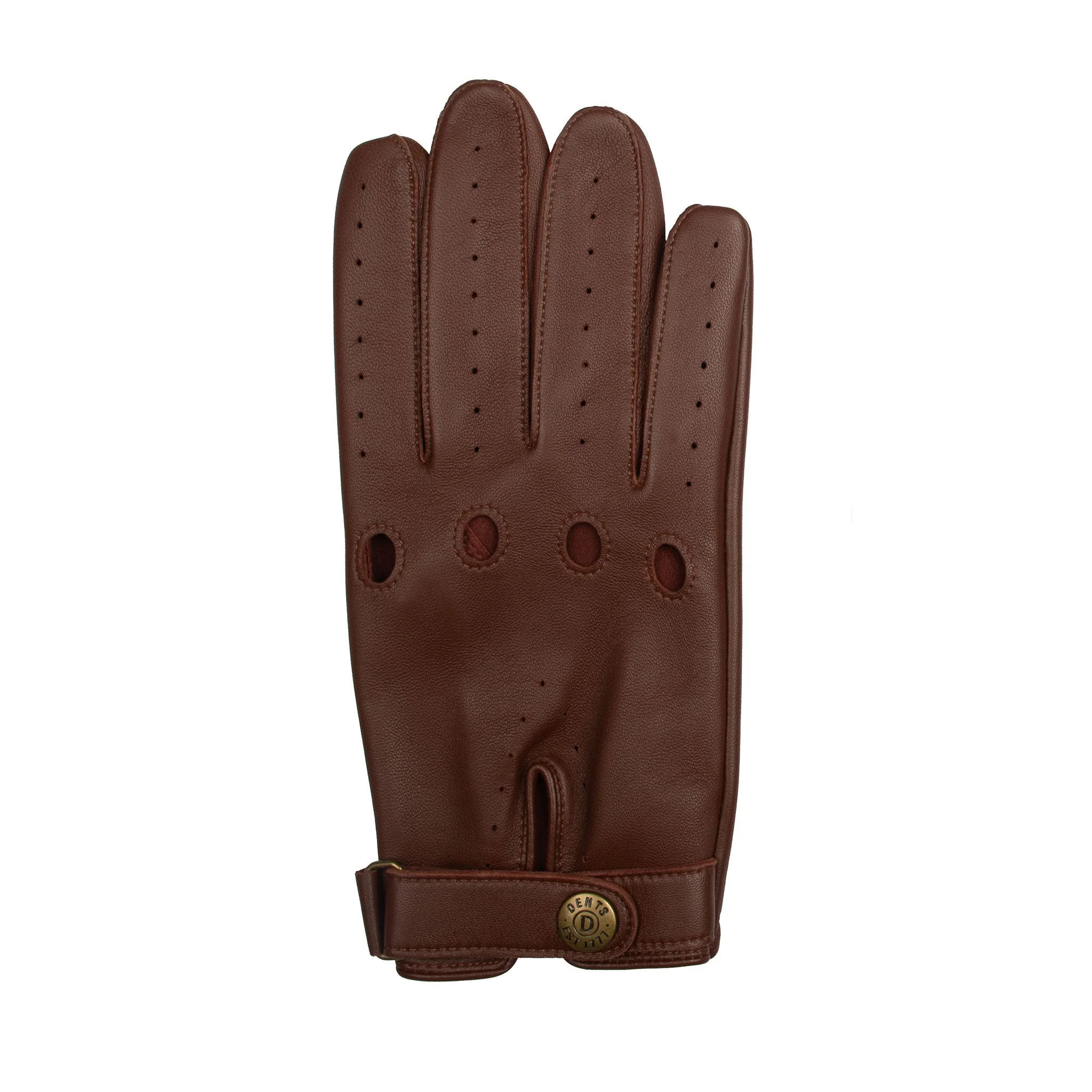 Men's Leather Driving Gloves - Image 15