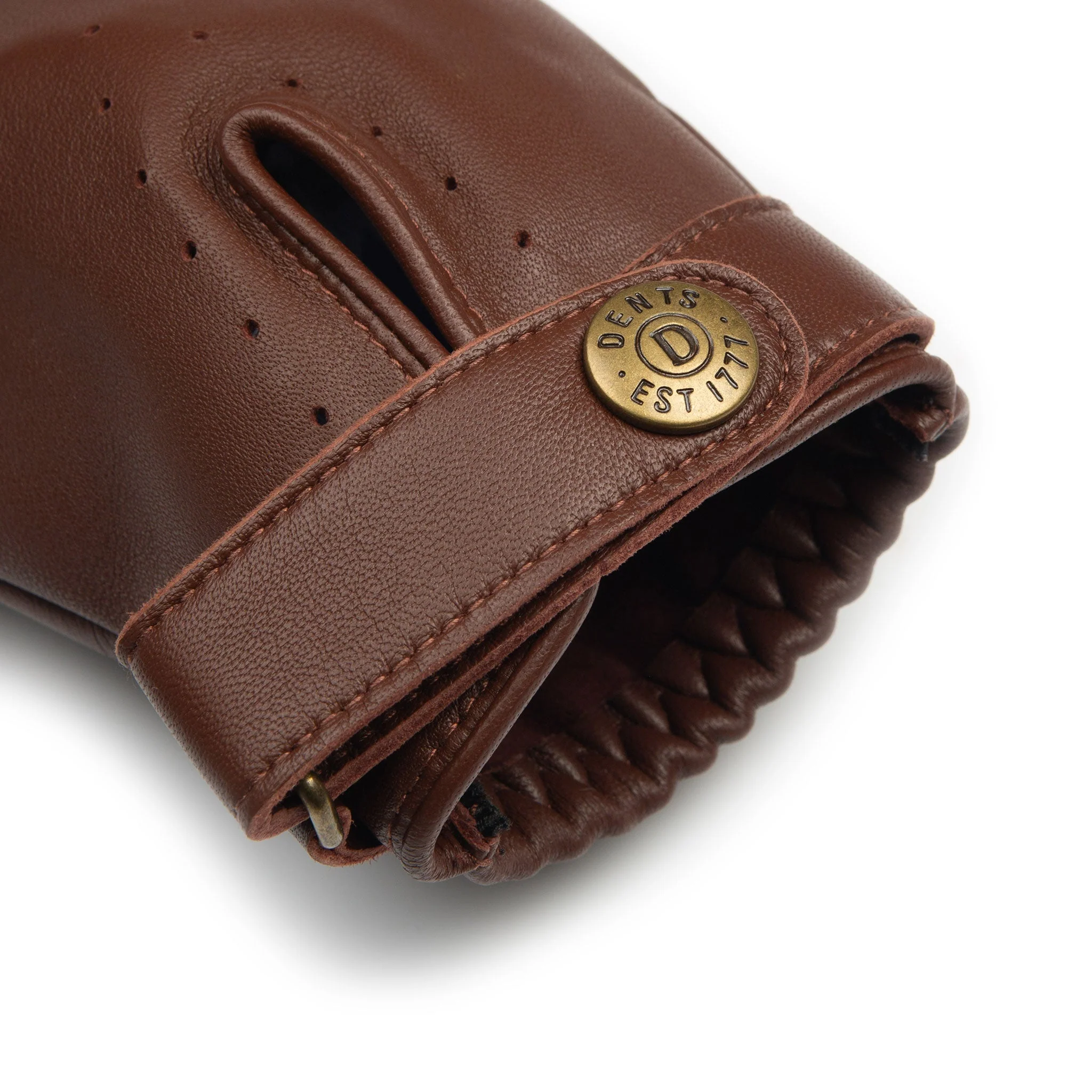 Men's Leather Driving Gloves - Image 21
