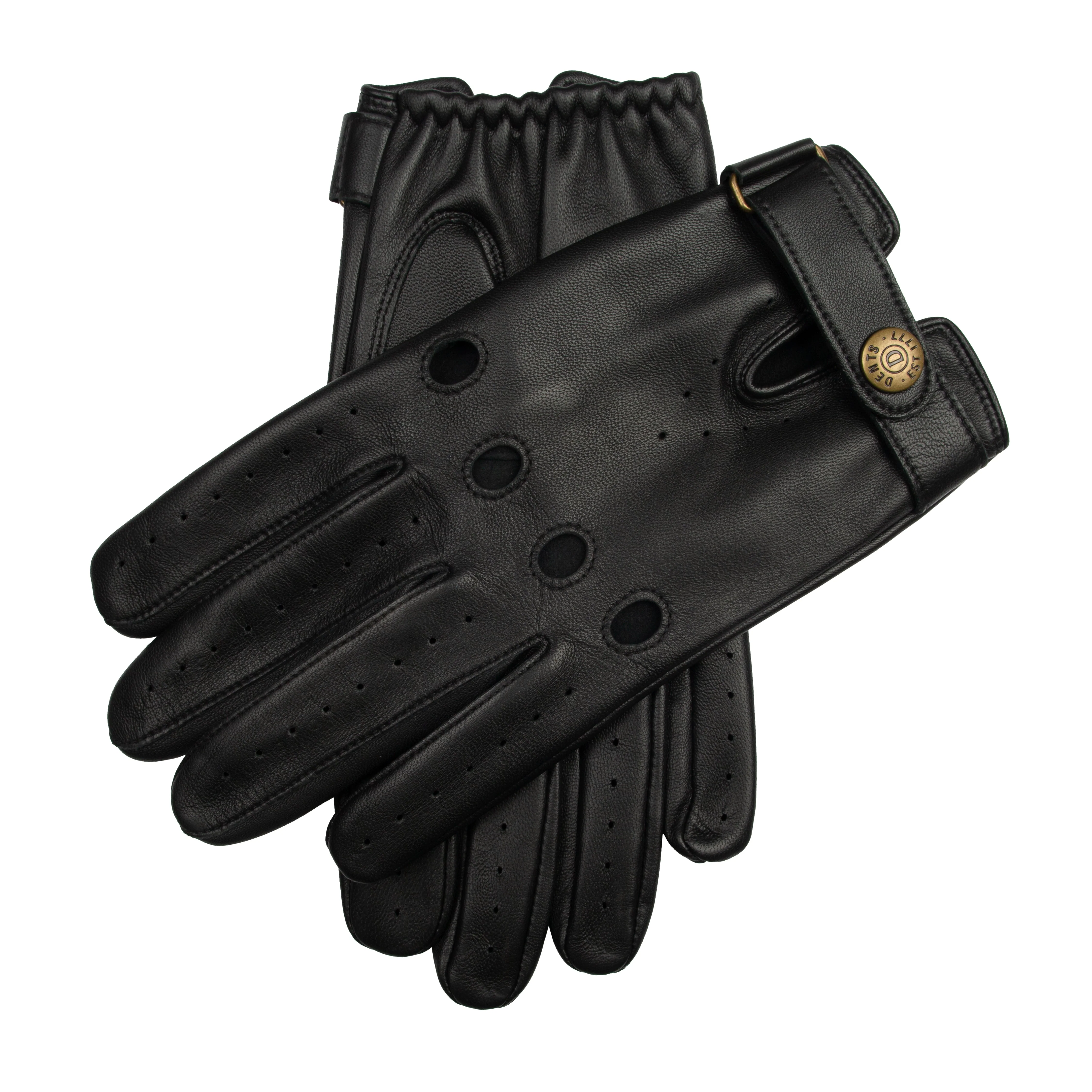 Men's Leather Driving Gloves - Image 23