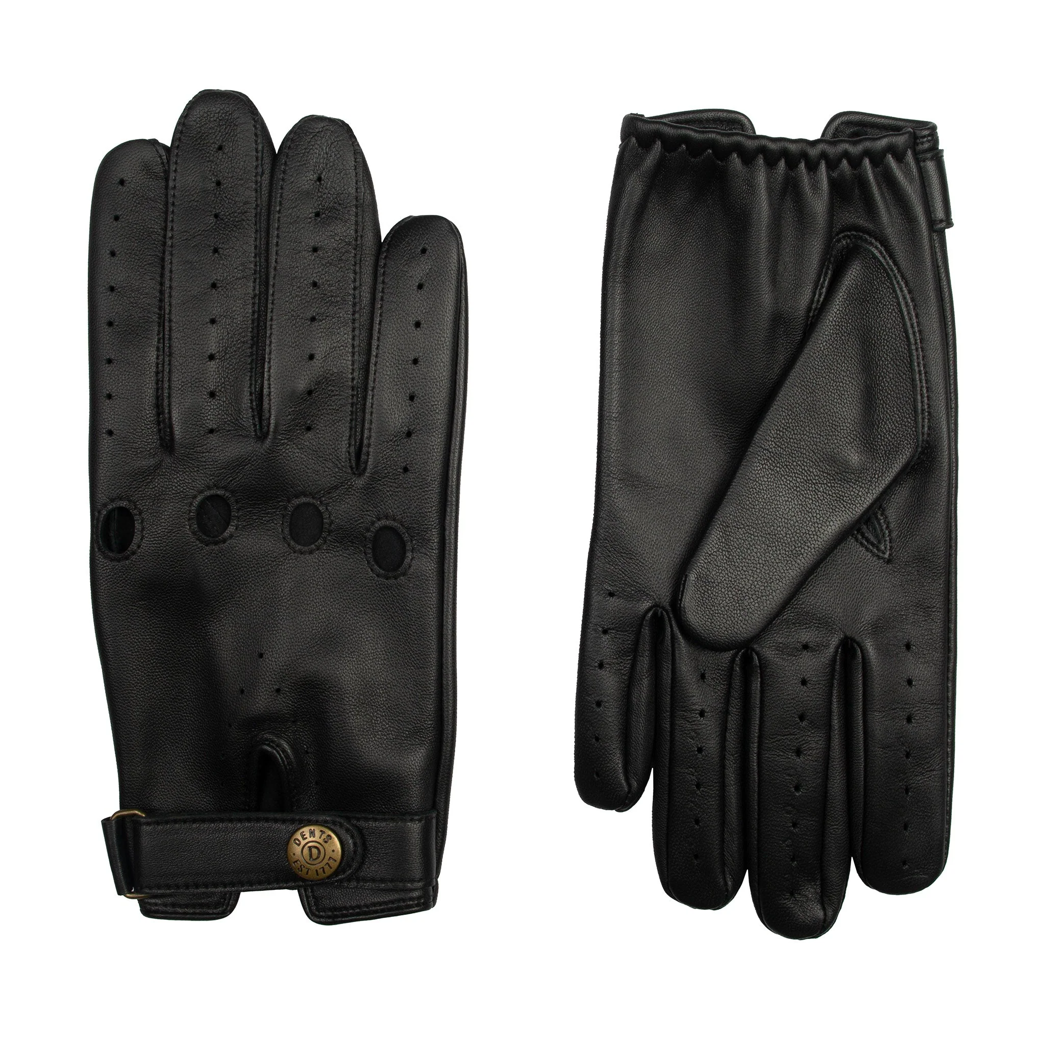 Men's Leather Driving Gloves - Image 24