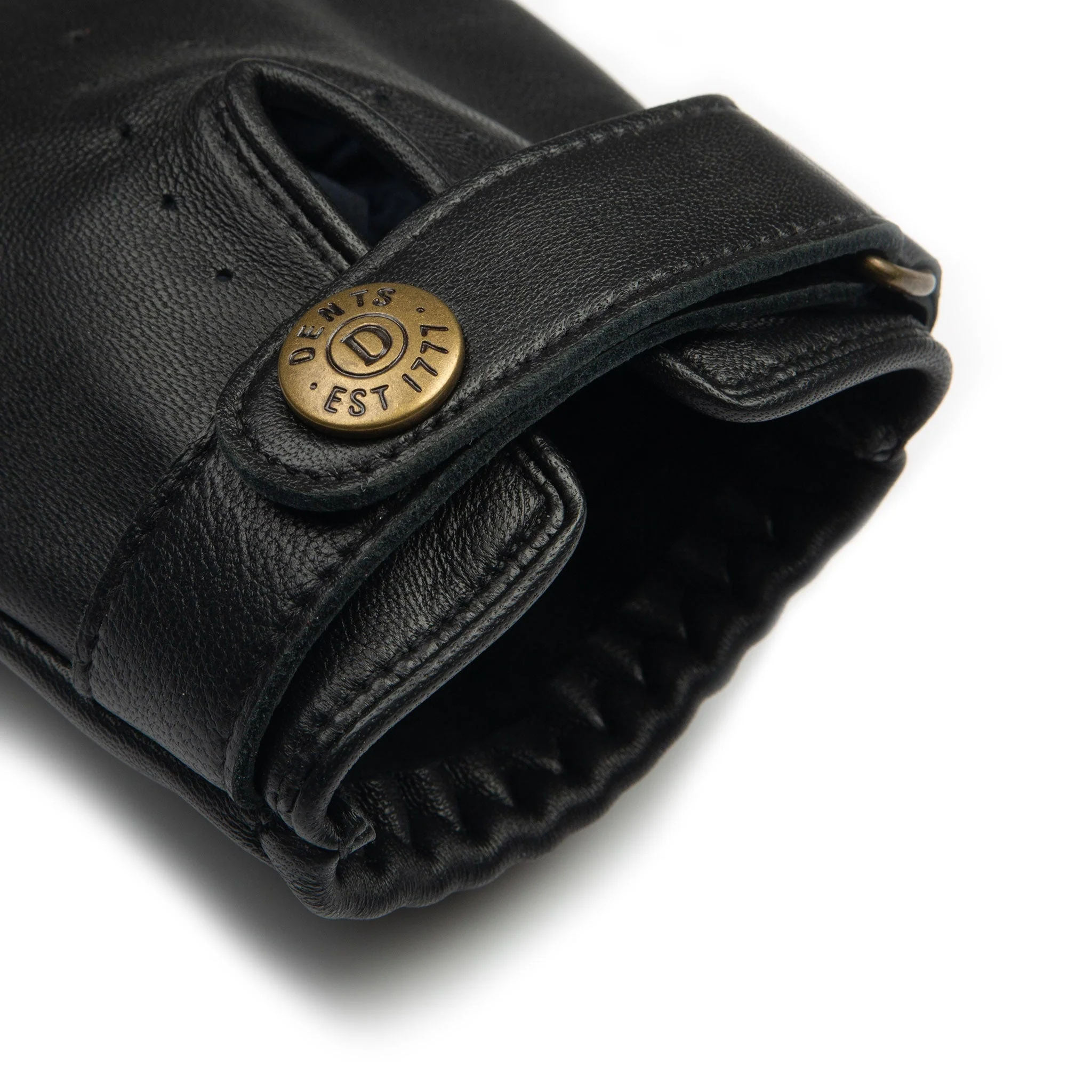 Men's Leather Driving Gloves - Image 31