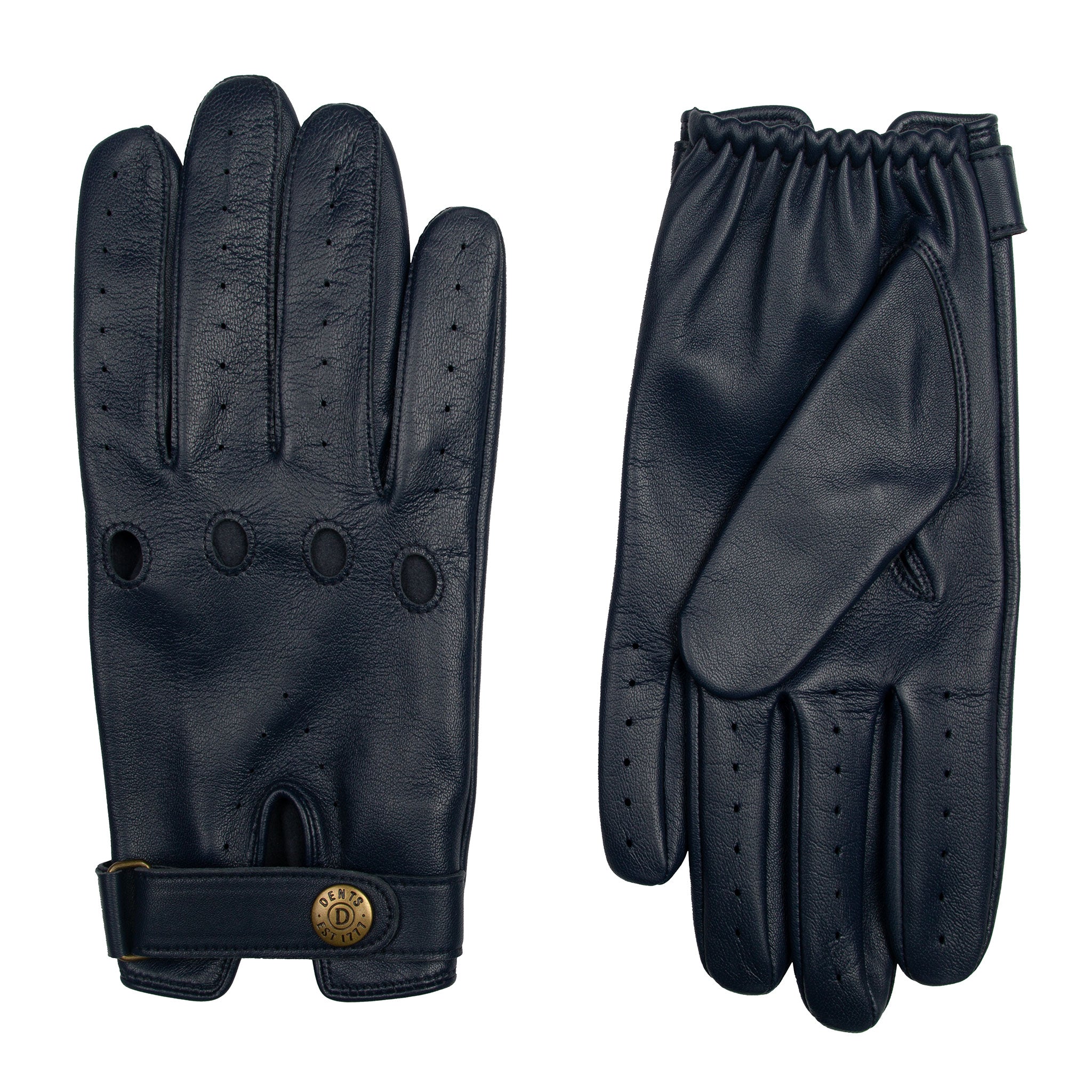 Men's Leather Driving Gloves - Image 4