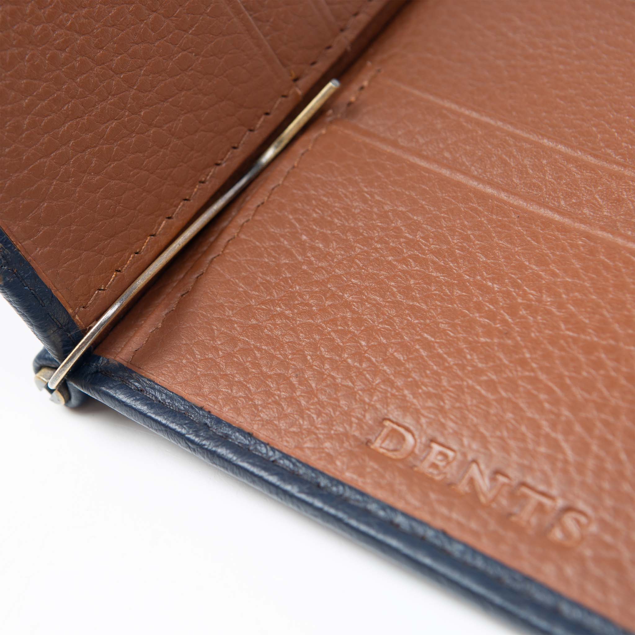 Men's Pebble Grain Leather Bifold Wallet with Money Clip and RFID Blocking - Image 3