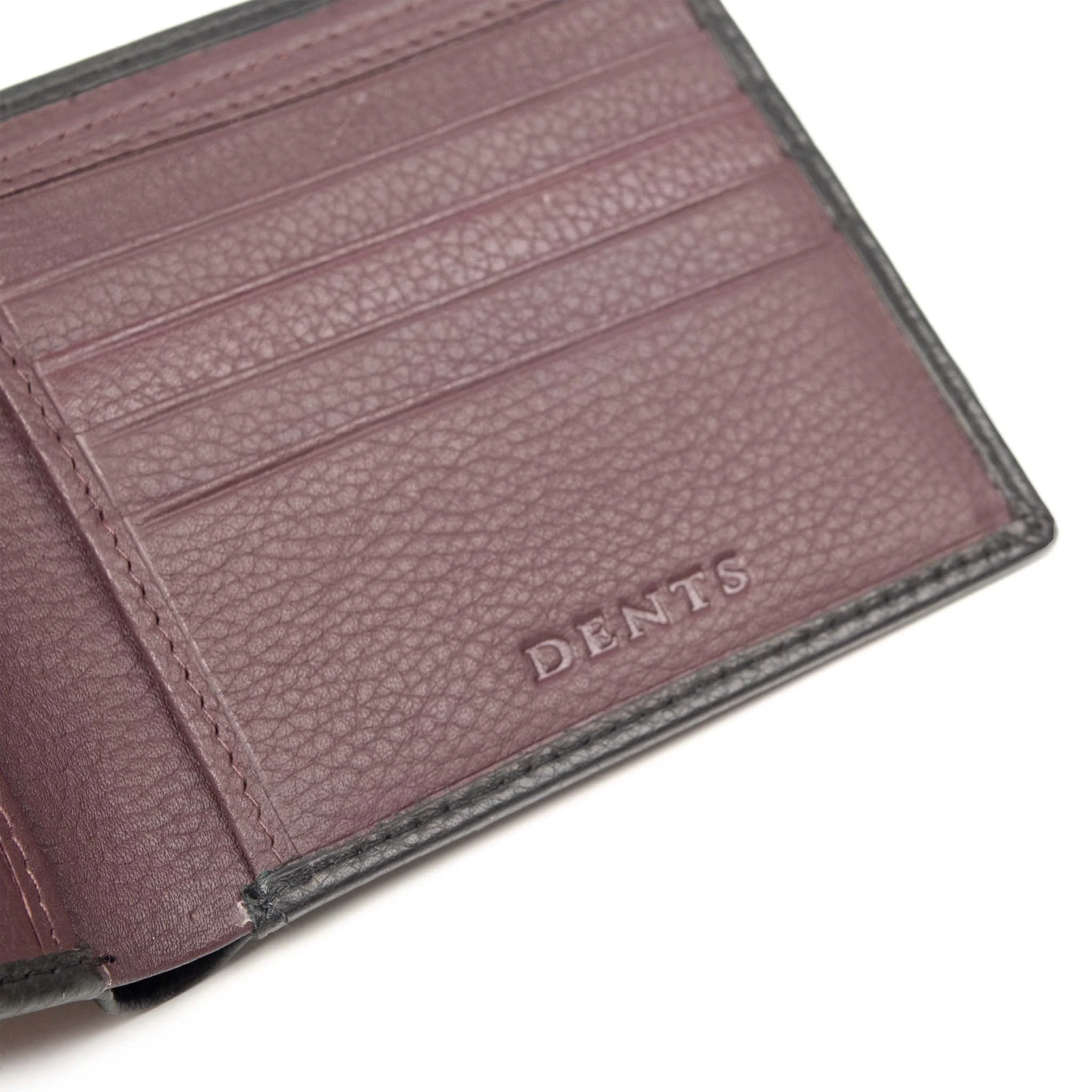 Men's Slim Pebble Grain Leather Bifold Wallet with RFID Blocking - Image 15
