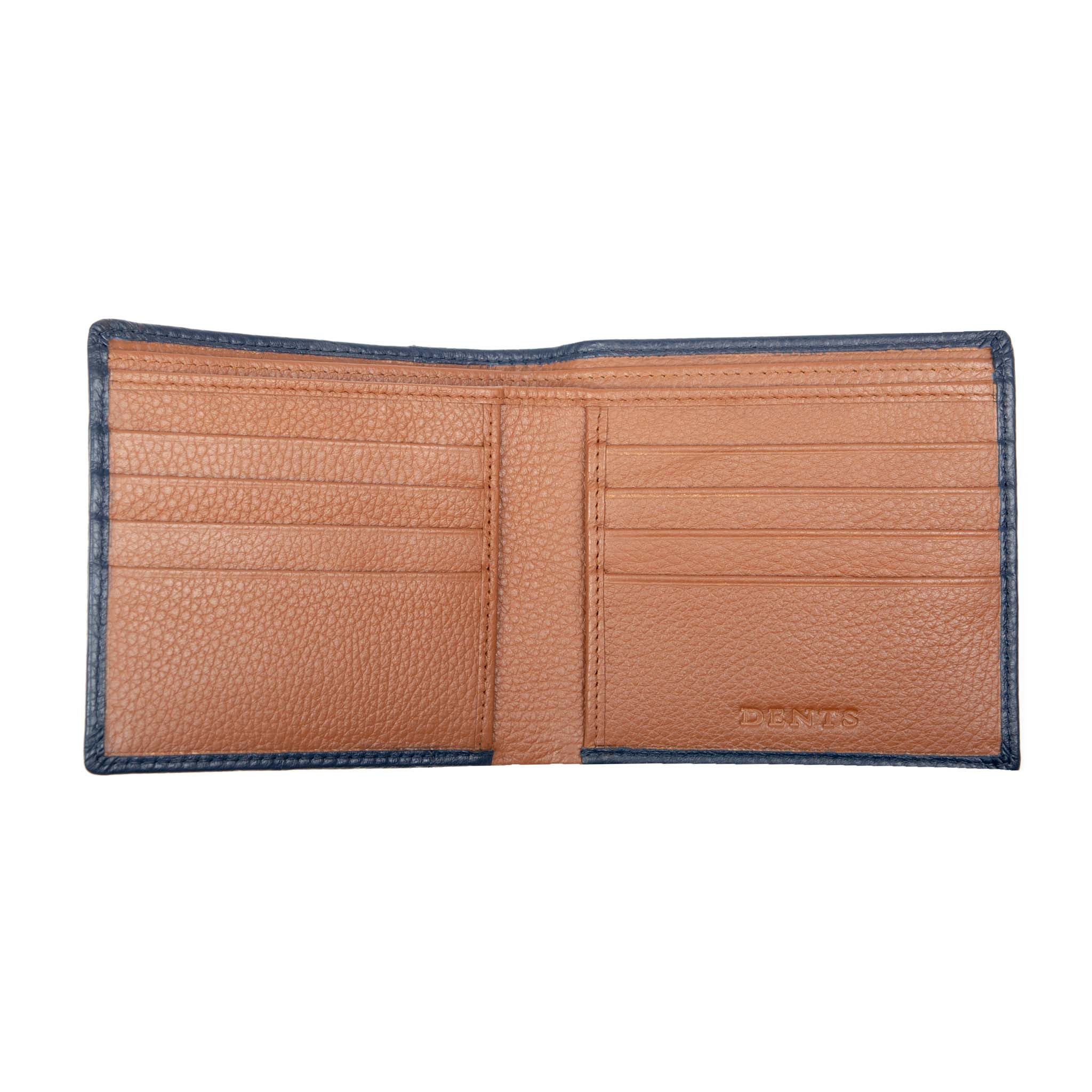 Men's Slim Pebble Grain Leather Bifold Wallet with RFID Blocking - Image 2