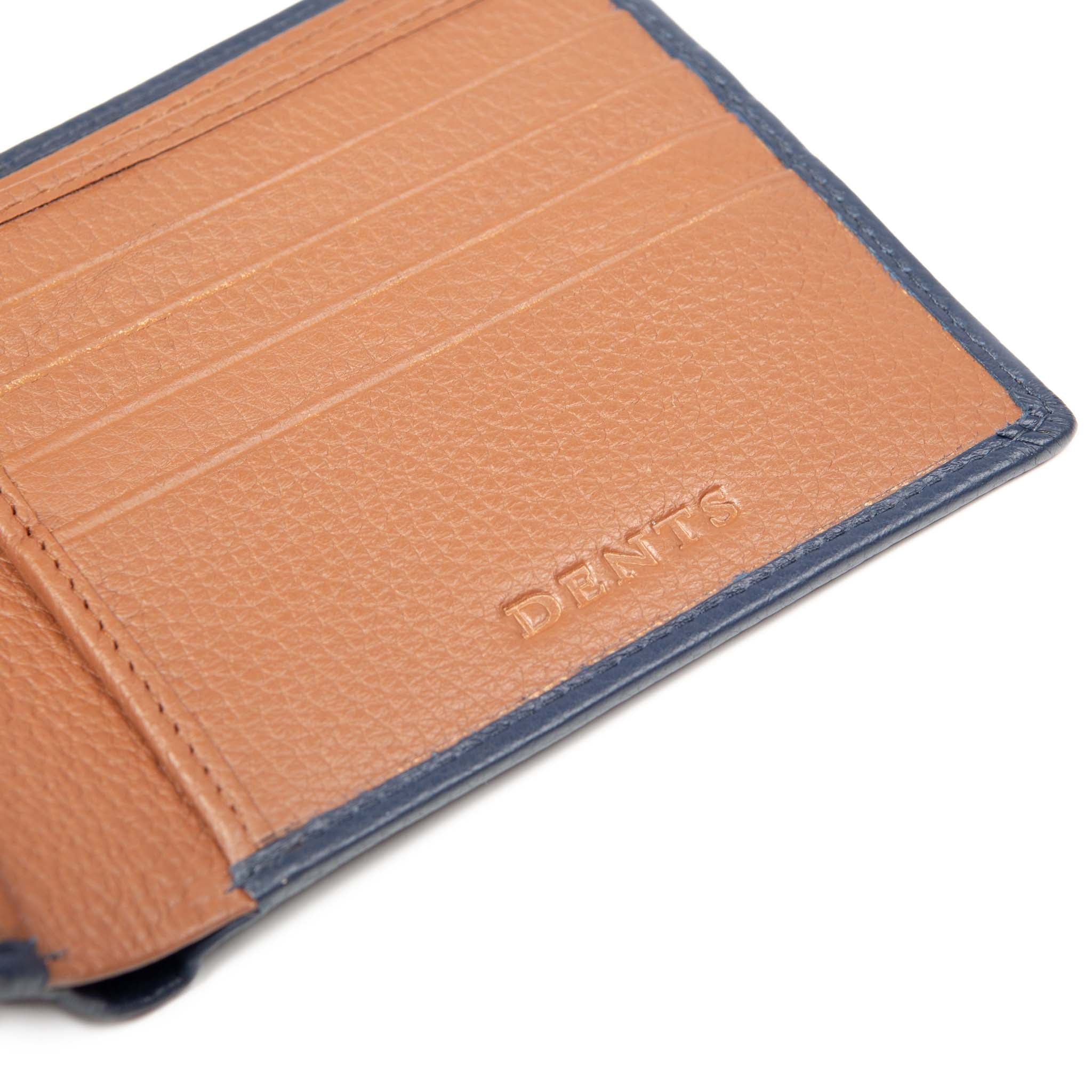 Men's Slim Pebble Grain Leather Bifold Wallet with RFID Blocking - Image 3
