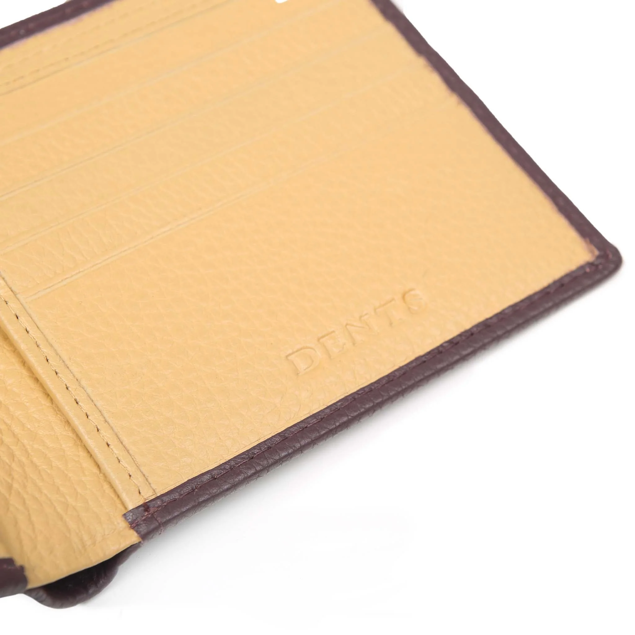 Men's Slim Pebble Grain Leather Bifold Wallet with RFID Blocking - Image 9