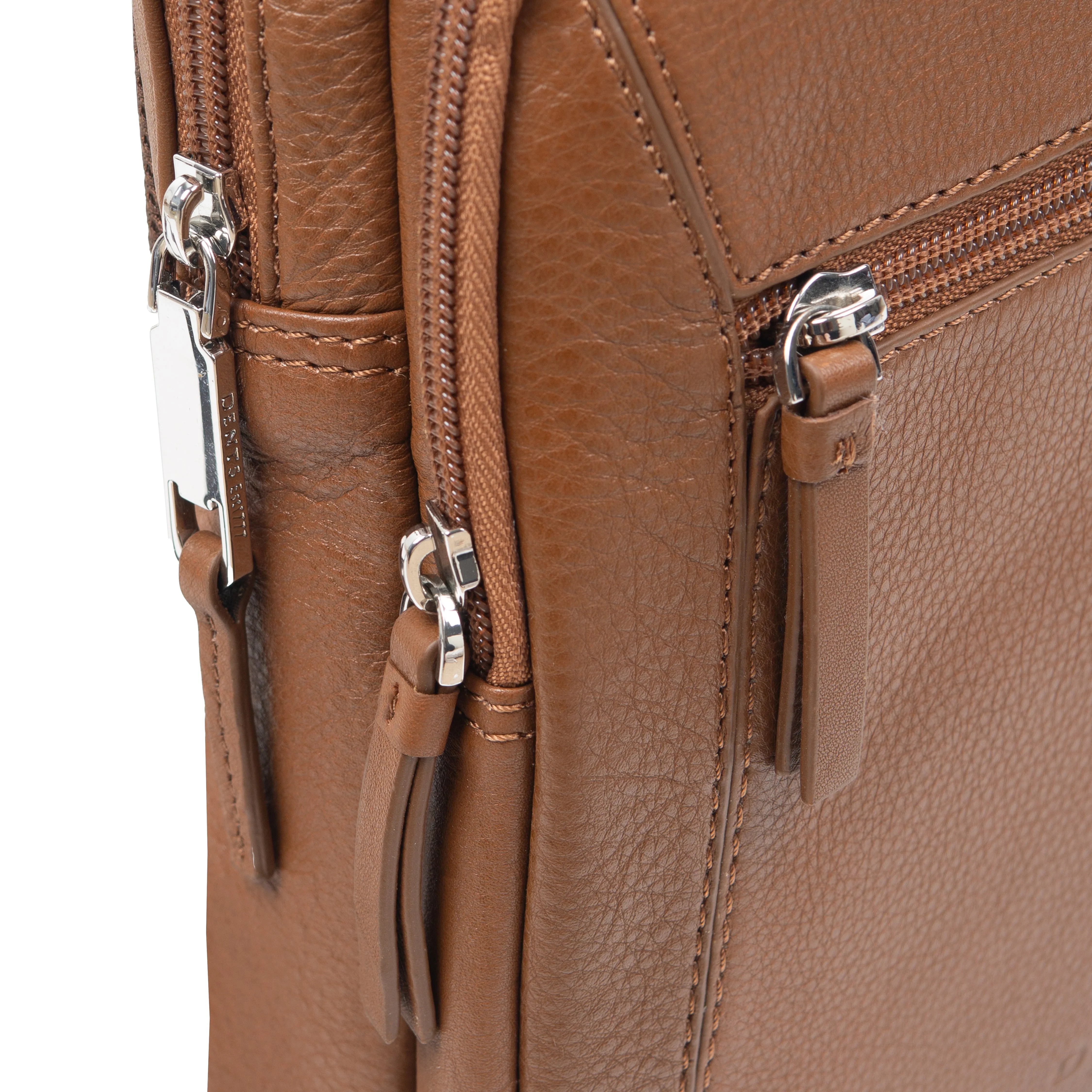 Men's Small Pebble Grain Leather Backpack - Image 10