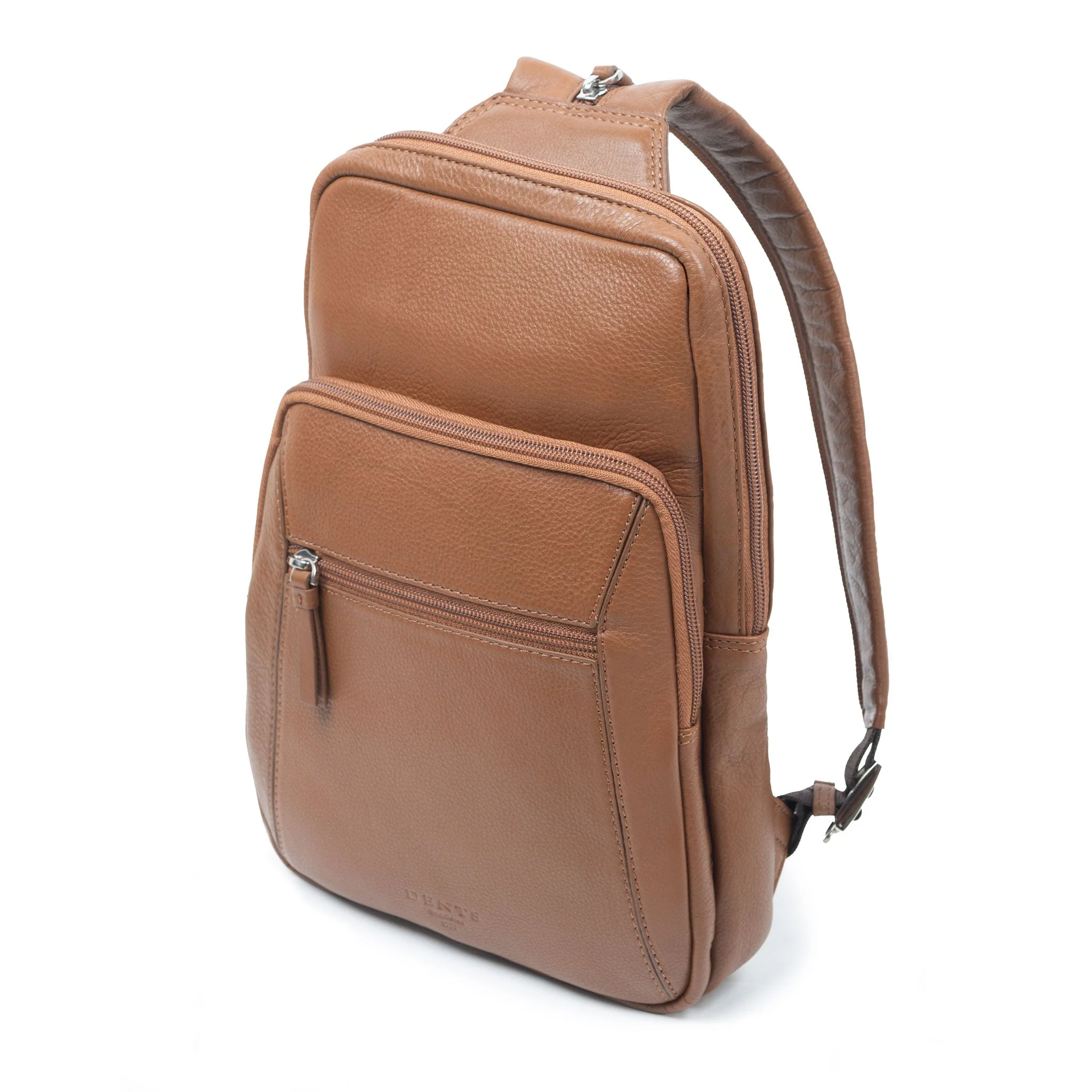 Men's Small Pebble Grain Leather Backpack - Image 6