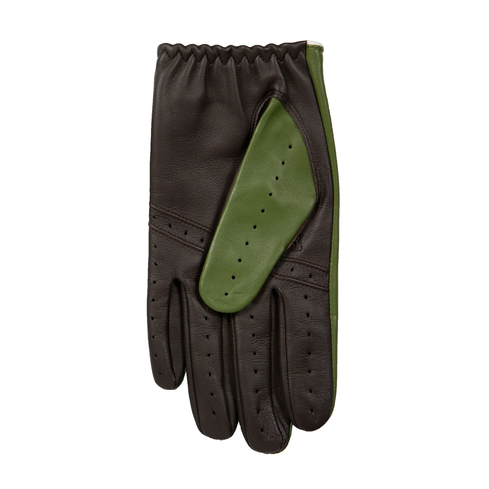 Men’s Touchscreen Three-Colour Leather Driving Gloves - Image 22