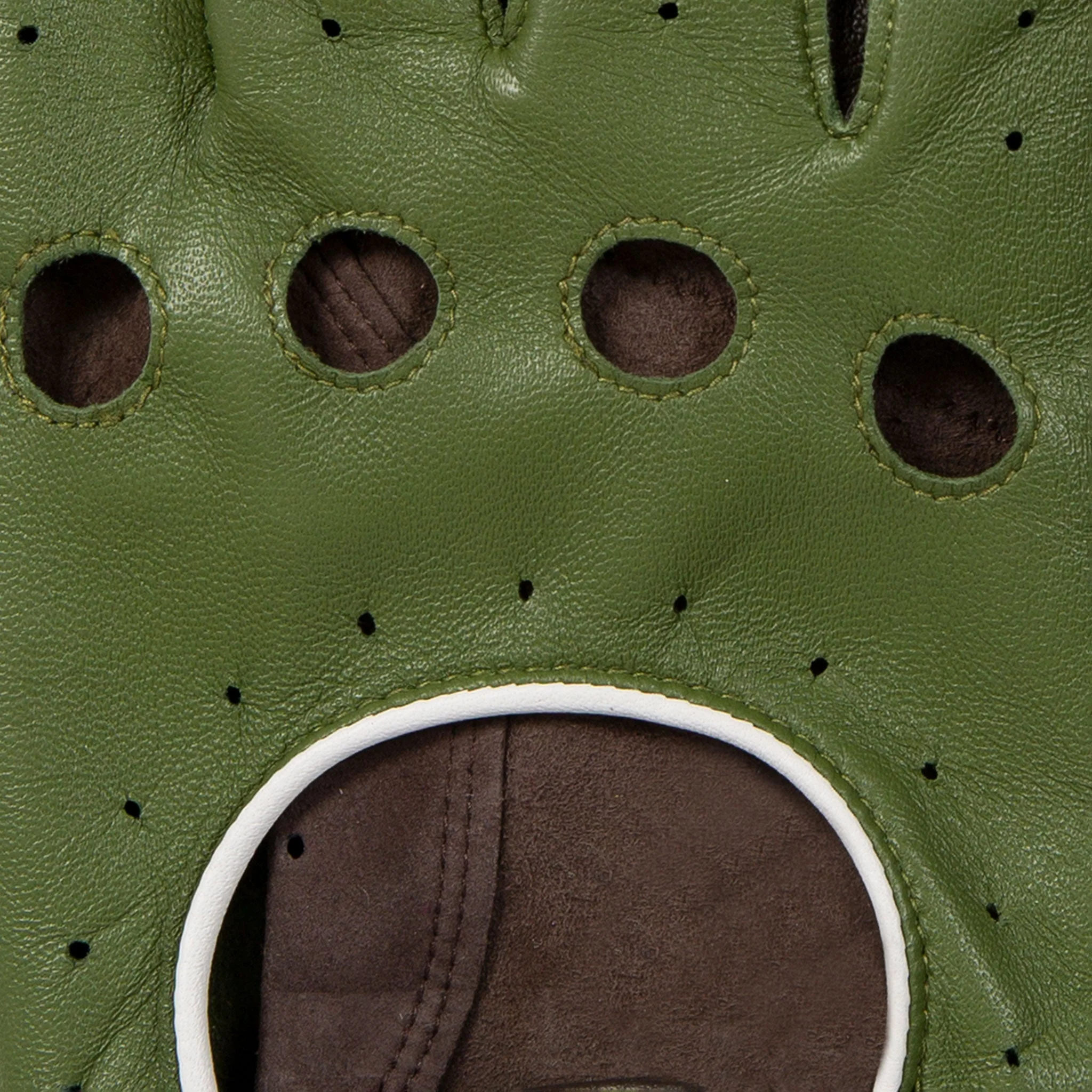 Men’s Touchscreen Three-Colour Leather Driving Gloves - Image 25