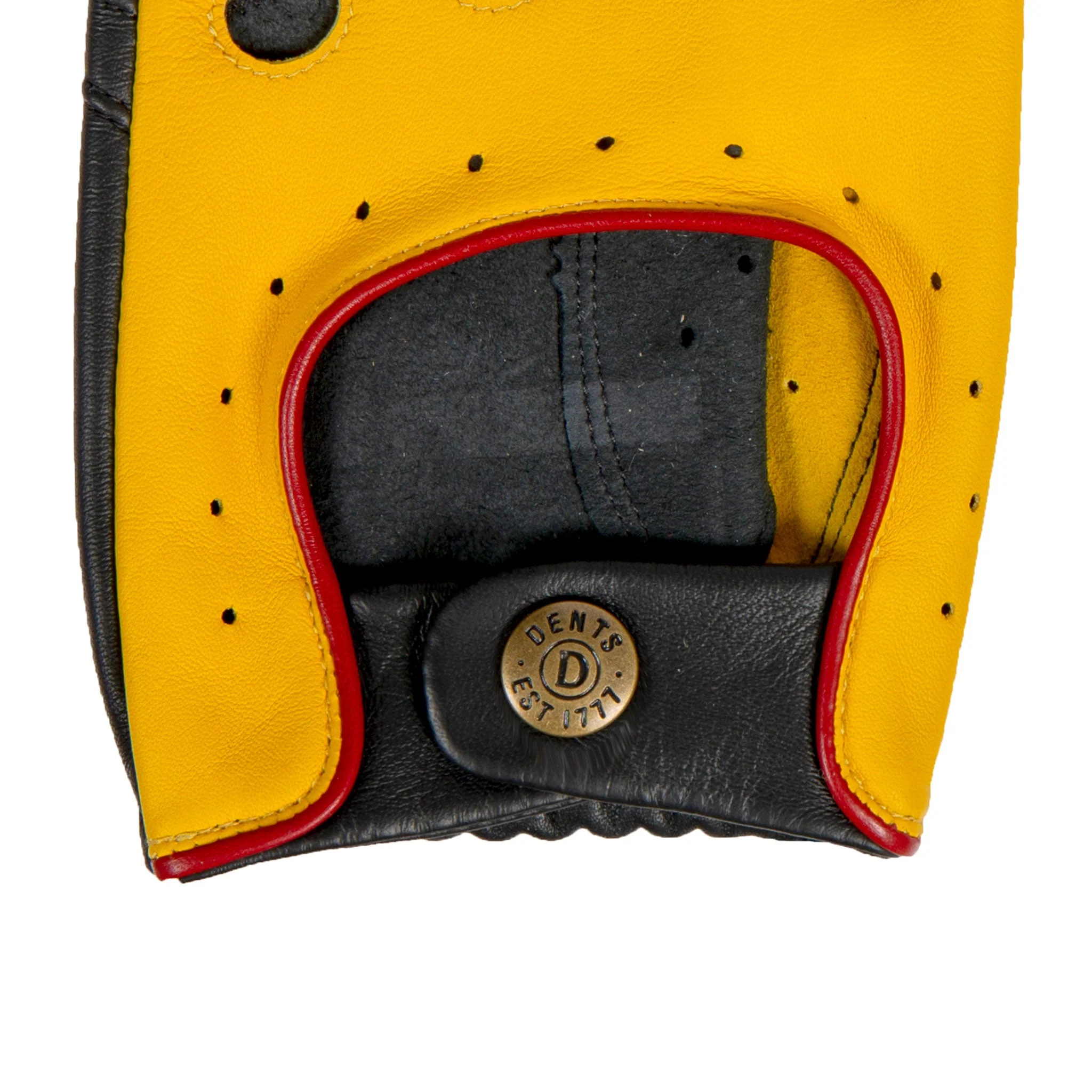 Men’s Touchscreen Three-Colour Leather Driving Gloves - Image 31